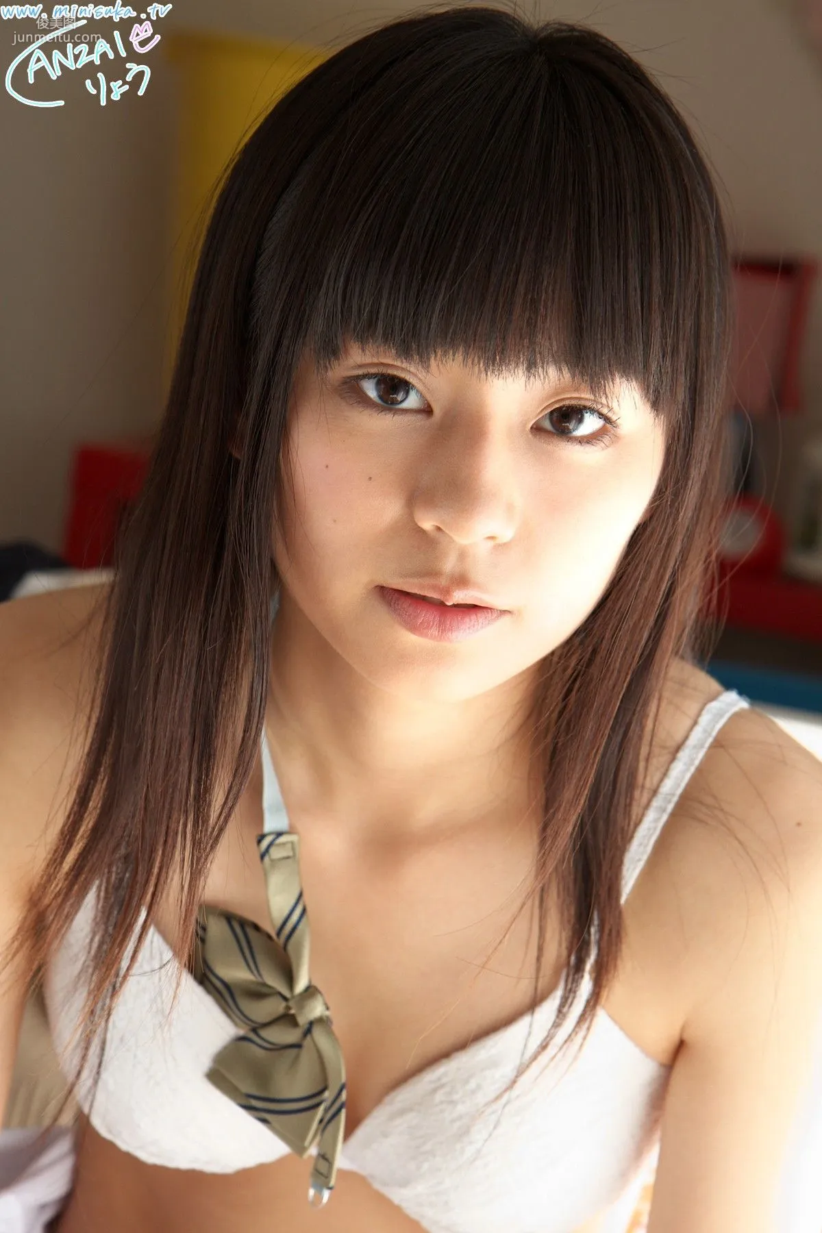 安西涼生 Ryo Anzai [Minisuka.tv] 現役女子高生 寫真集 46