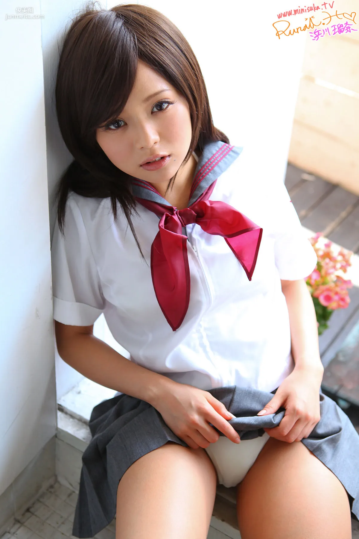 浜川瑠奈 Runa Hamakawa 第三部 [Minisuka.tv] Dream Gallery 寫真集 12