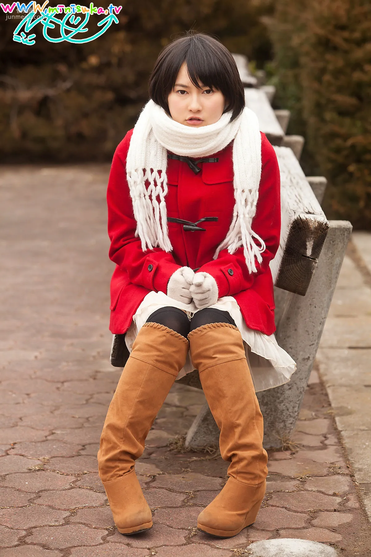 美栀奈緒 Nao Misaki [Minisuka.tv] Premium Gallery 寫真集 81