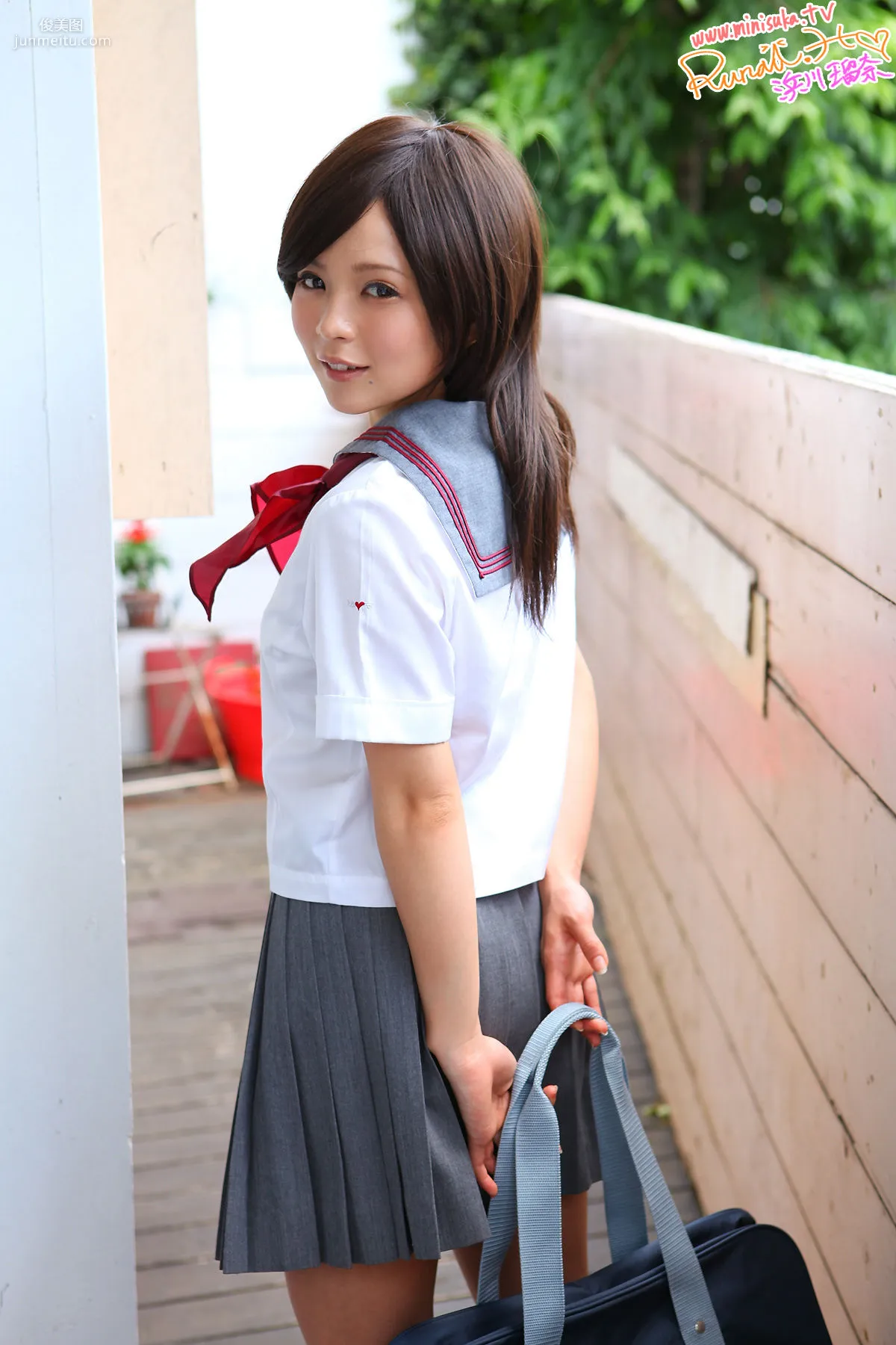浜川瑠奈 Runa Hamakawa 第三部 [Minisuka.tv] Dream Gallery 寫真集 34