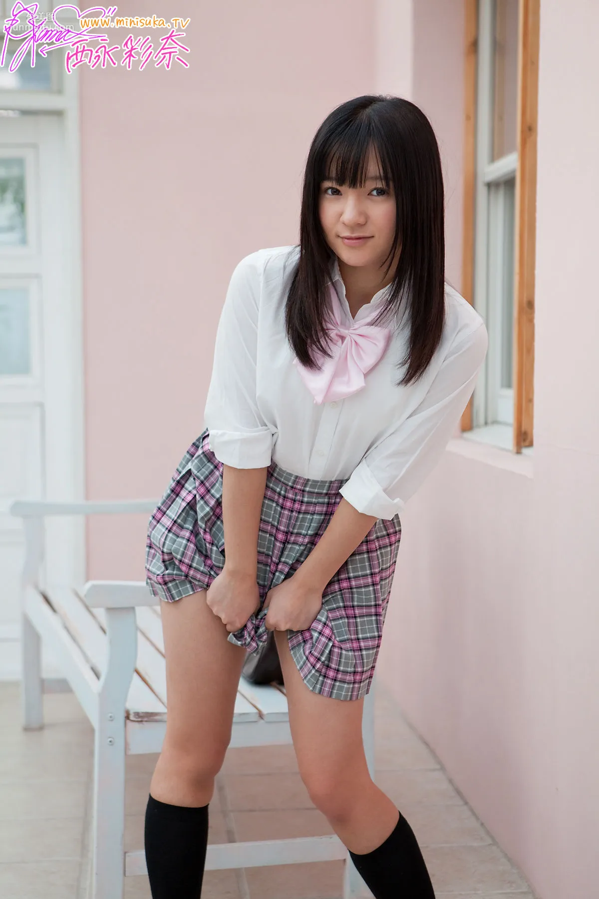 [Minisuka.tv] 西永彩奈 第八部 Stage2 Gallery Kana 寫真集 44