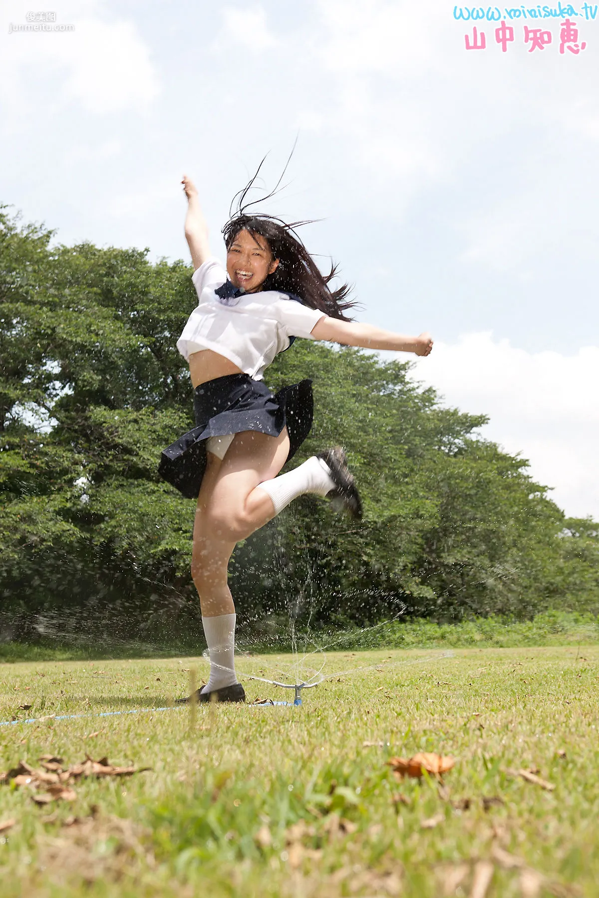 山中知恵《夏少女》 [Minisuka.tv] 写真集89