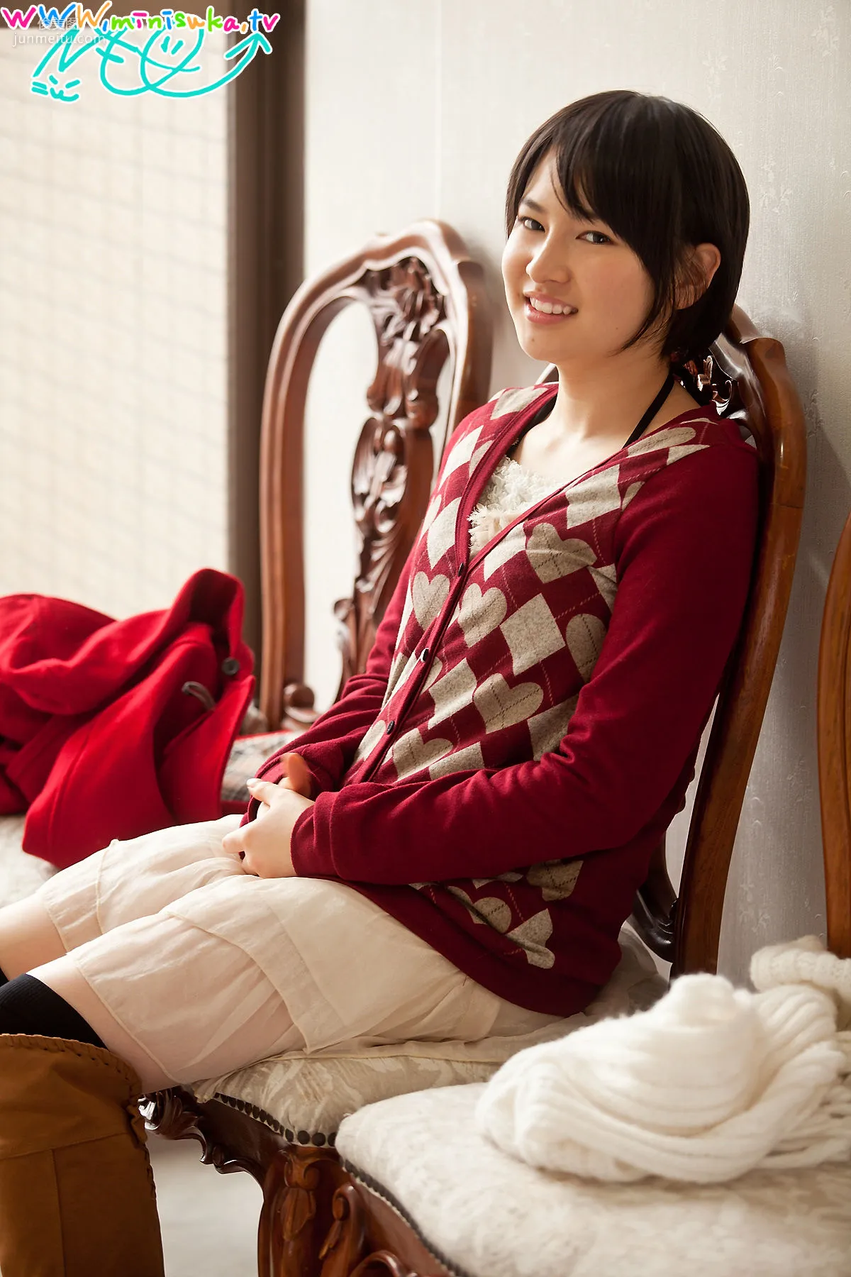 美栀奈緒 Nao Misaki [Minisuka.tv] Premium Gallery 寫真集 1