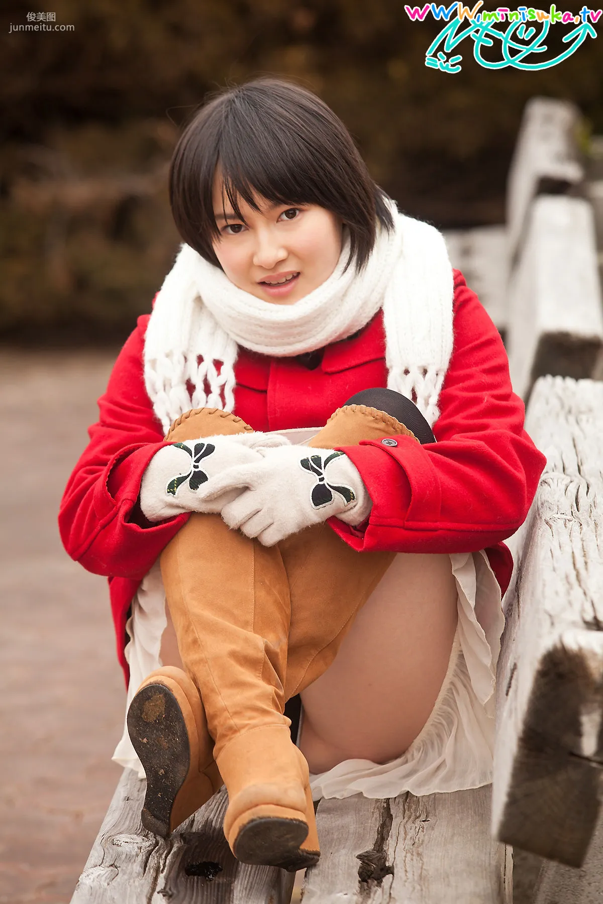美栀奈緒 Nao Misaki [Minisuka.tv] Premium Gallery 寫真集 82