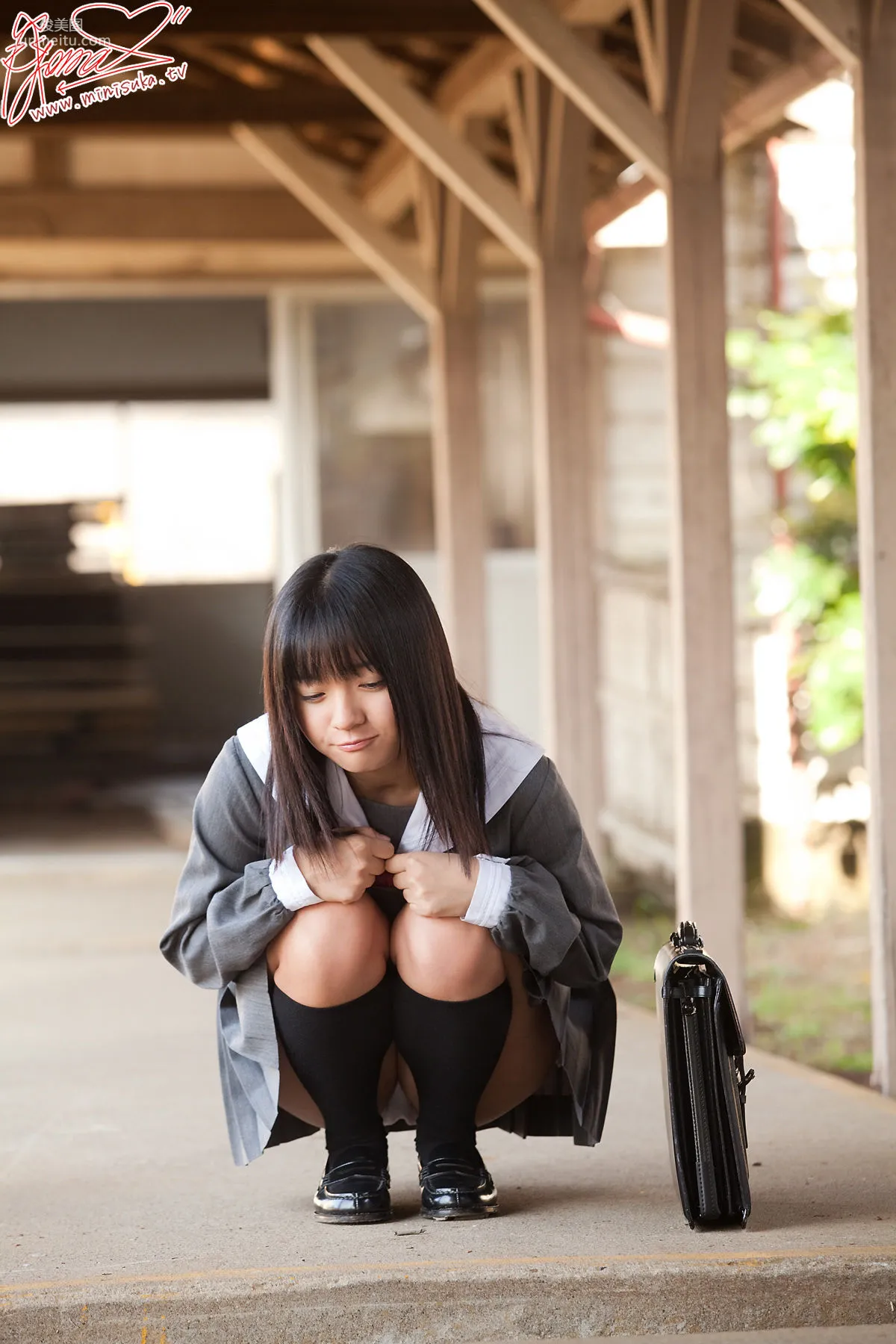 西永彩奈 Ayana Nishinaga 第一部 [Minisuka.tv] 寫真集 45
