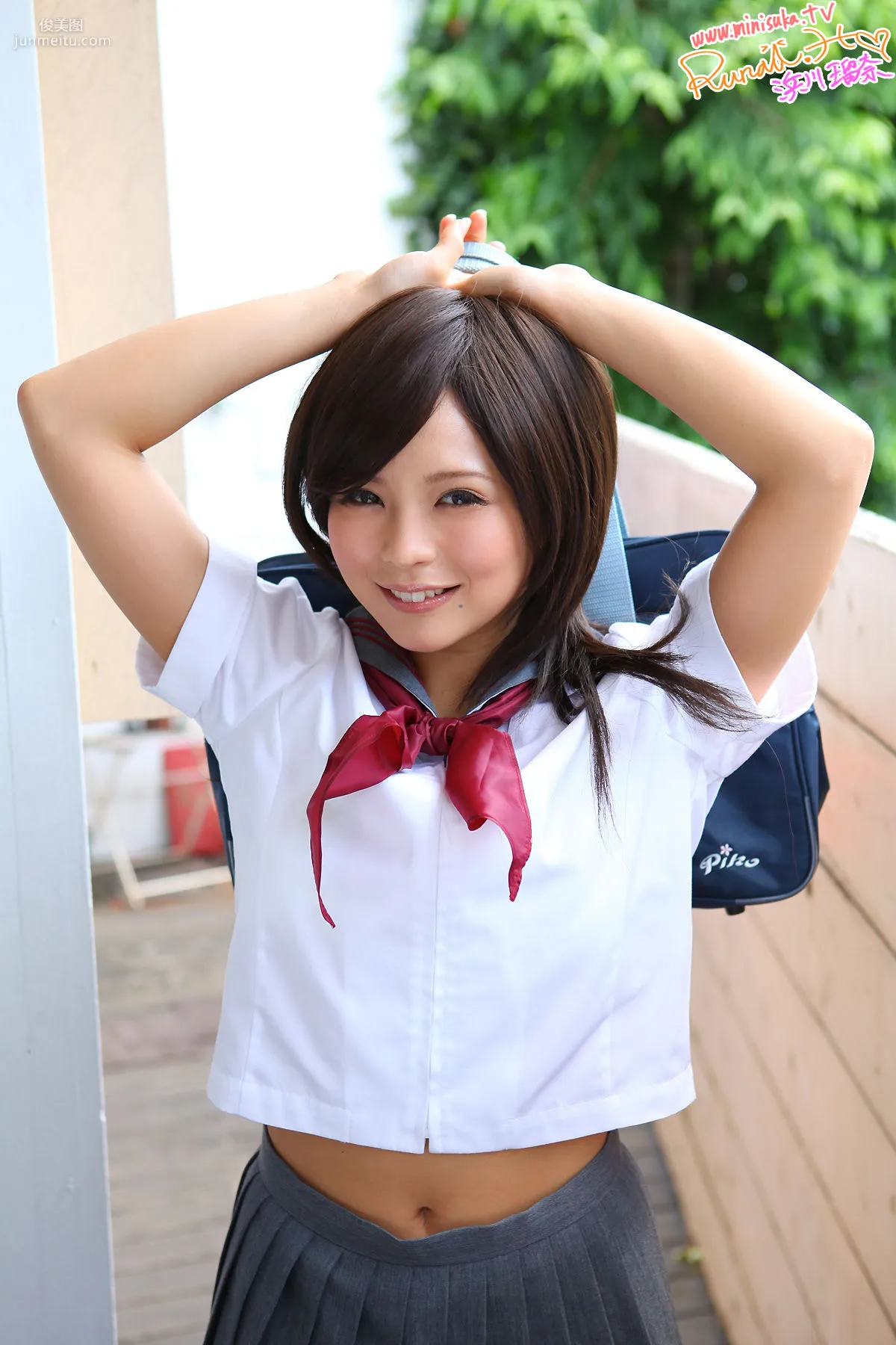 浜川瑠奈 Runa Hamakawa 第三部 [Minisuka.tv] Dream Gallery 寫真集 33