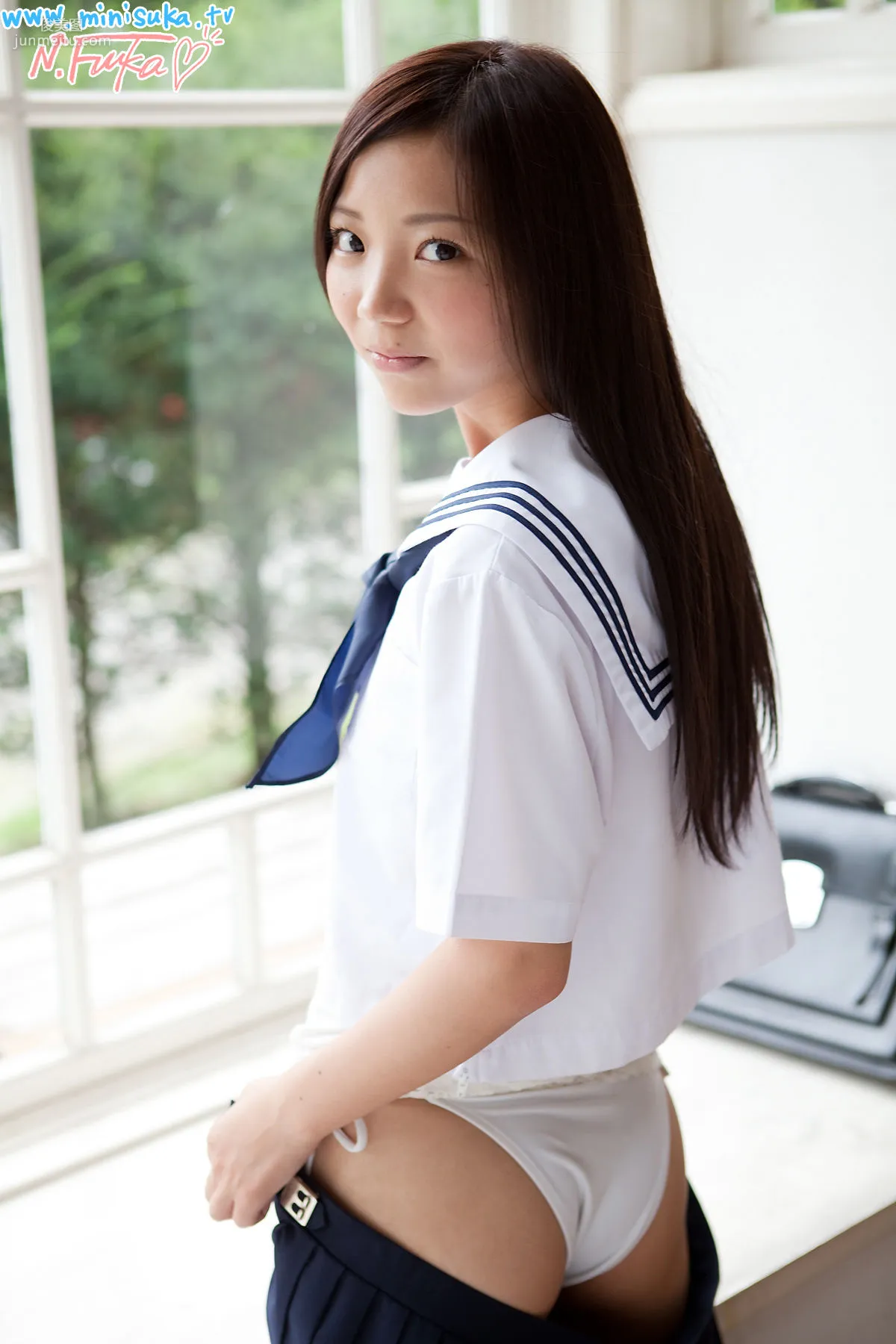 西浜ふうか Fuuka Nishihama 第七部 [Minisuka.tv] 寫真集 57