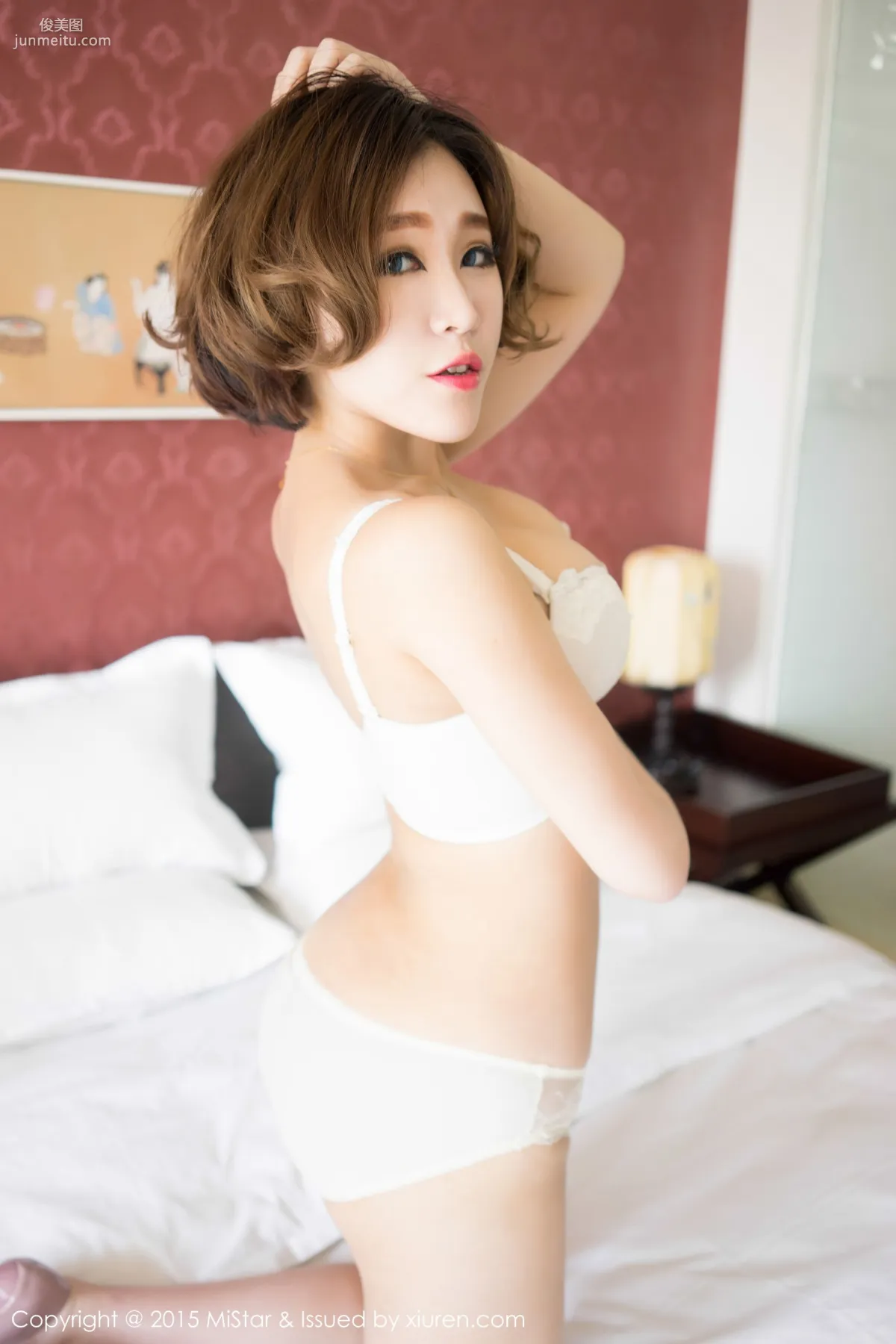 趙歡顔Jessica《熱情十足的短發妹子》 [魅妍社MiStar] Vol.022 寫真集 1