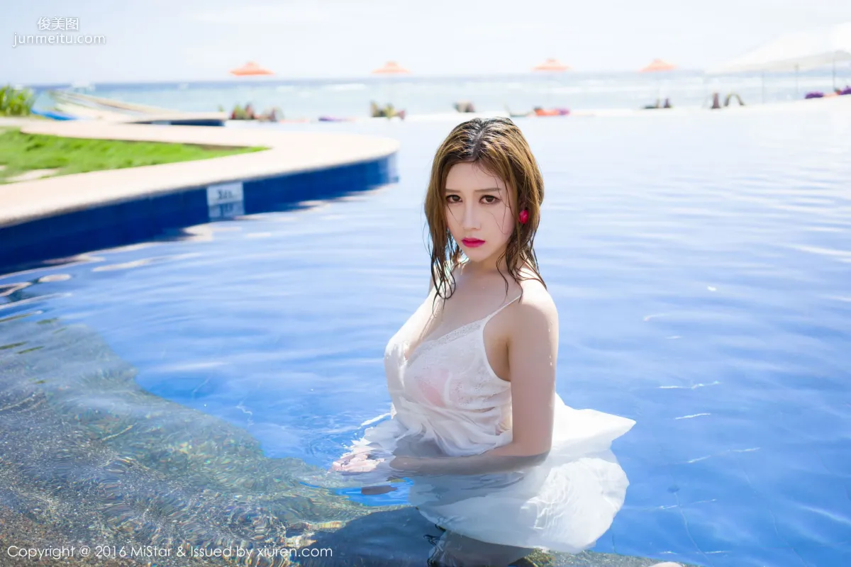 于姬Una《海灘長裙+死庫水》 [魅妍社MiStar] Vol.056 寫真集 27