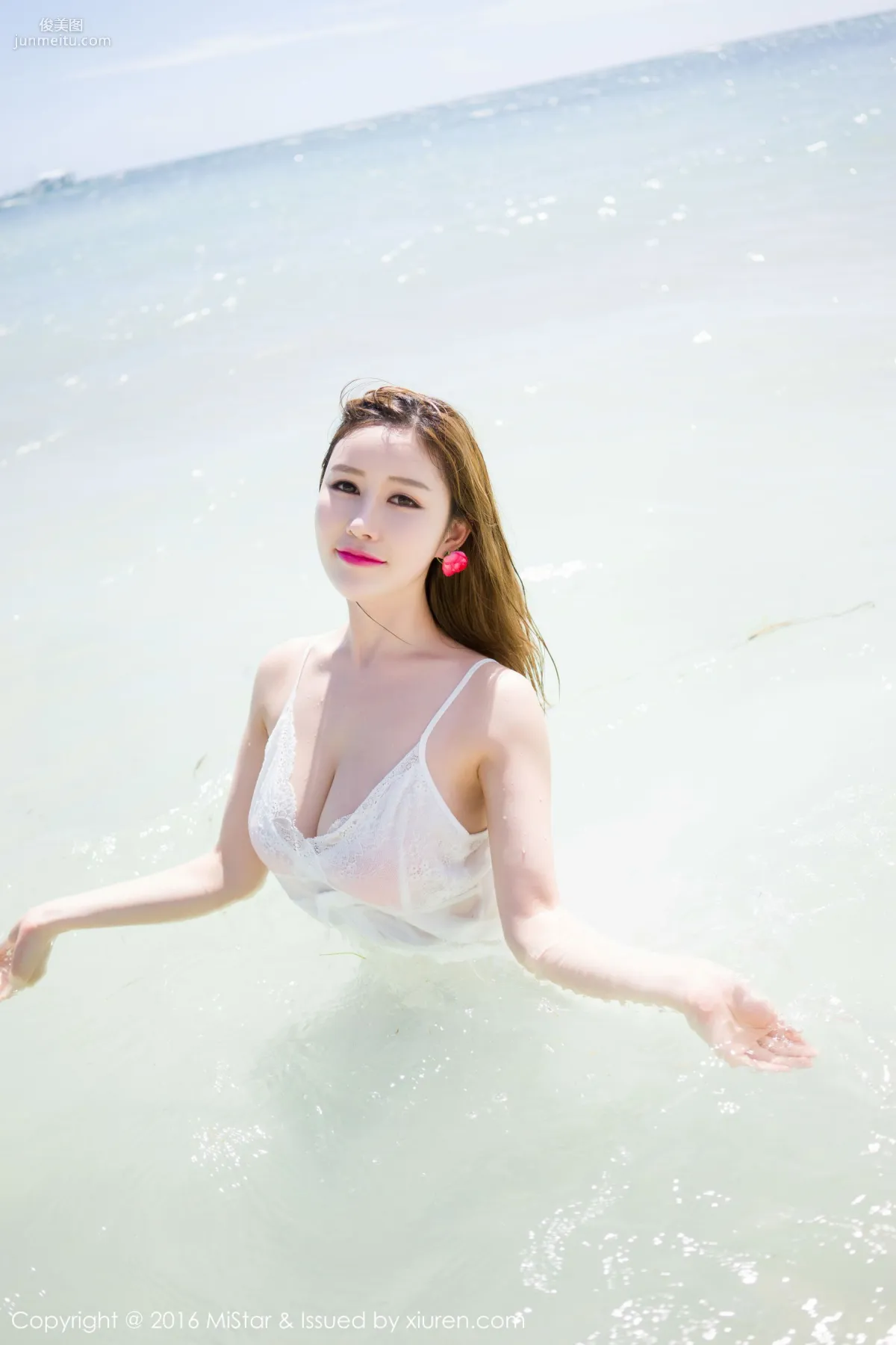 于姬Una《海灘長裙+死庫水》 [魅妍社MiStar] Vol.056 寫真集 9