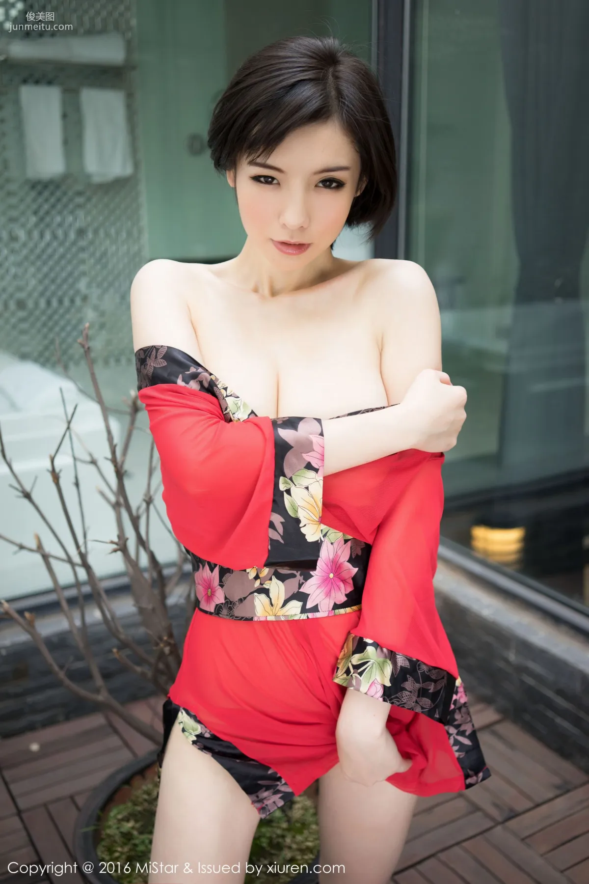 Jenny佳妮《擁有傲人巨乳的短發妹子》 [魅妍社MiStar] Vol.077 寫真集 3