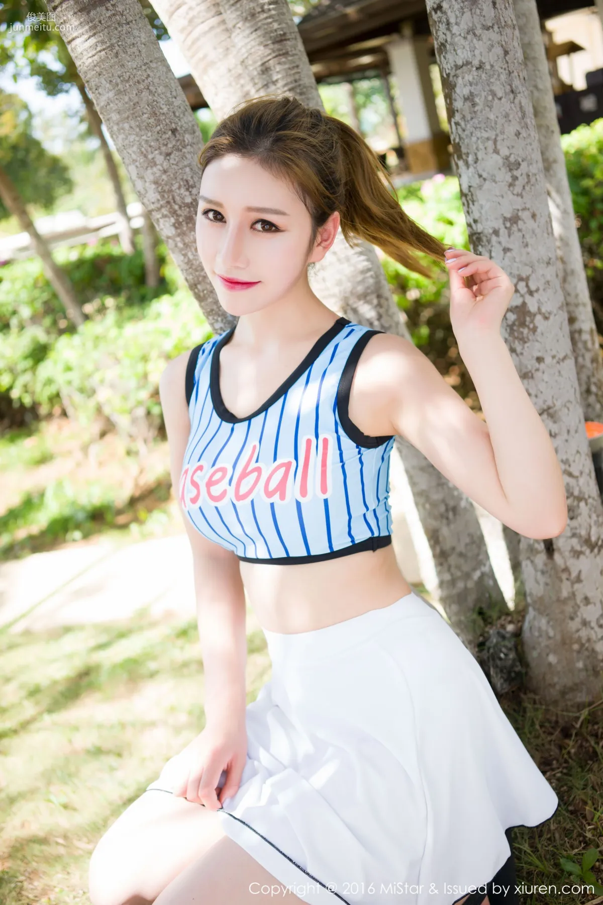 于姬Una《薄荷島旅拍》濕身+海邊 [魅妍社MiStar] Vol.069 寫真集 8