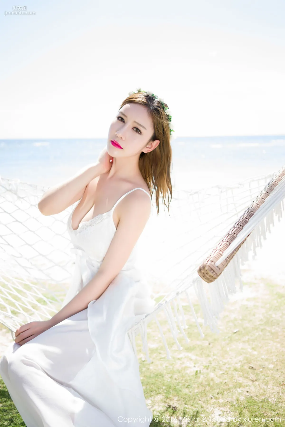 于姬Una《海灘長裙+死庫水》 [魅妍社MiStar] Vol.056 寫真集 2