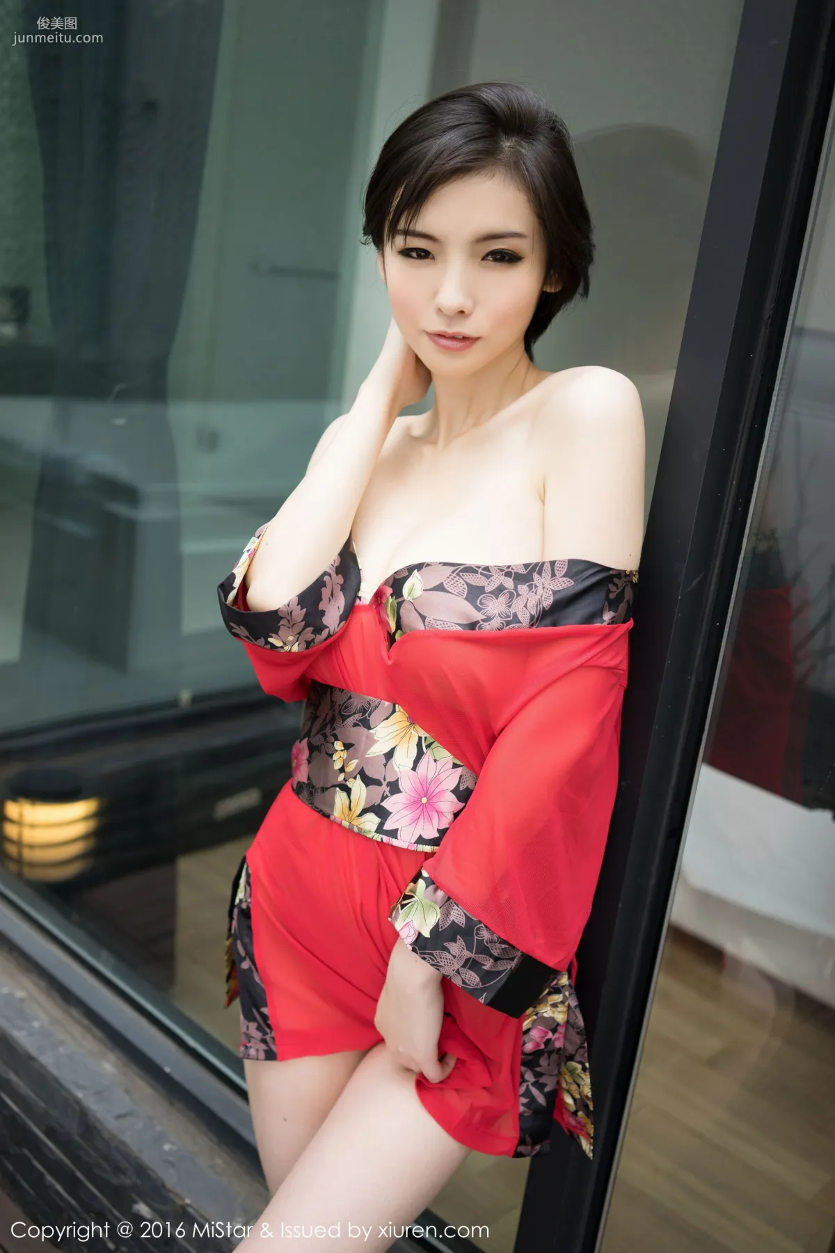 Jenny佳妮《擁有傲人巨乳的短發妹子》 [魅妍社MiStar] Vol.077 寫真集 4