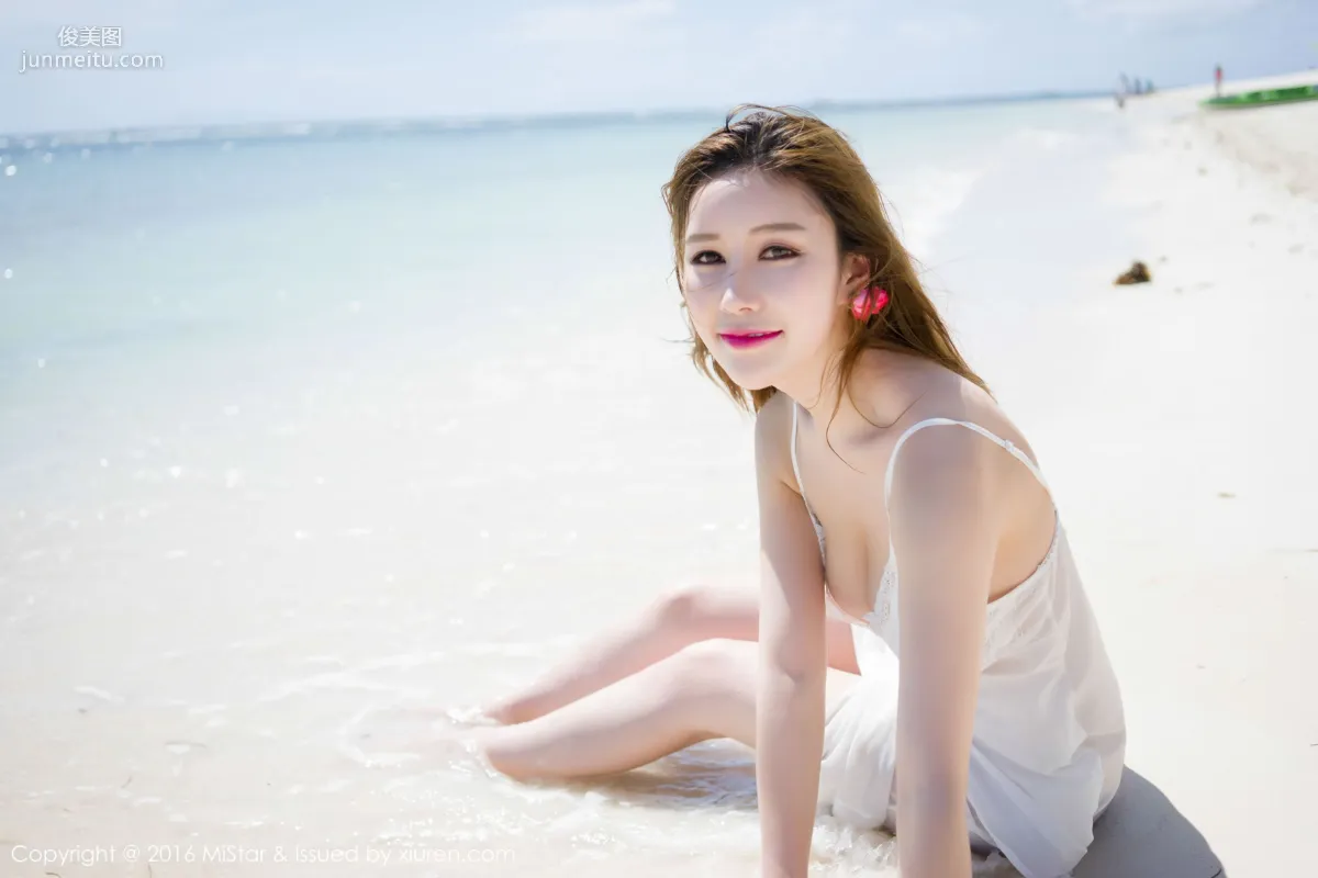于姬Una《海灘長裙+死庫水》 [魅妍社MiStar] Vol.056 寫真集 19