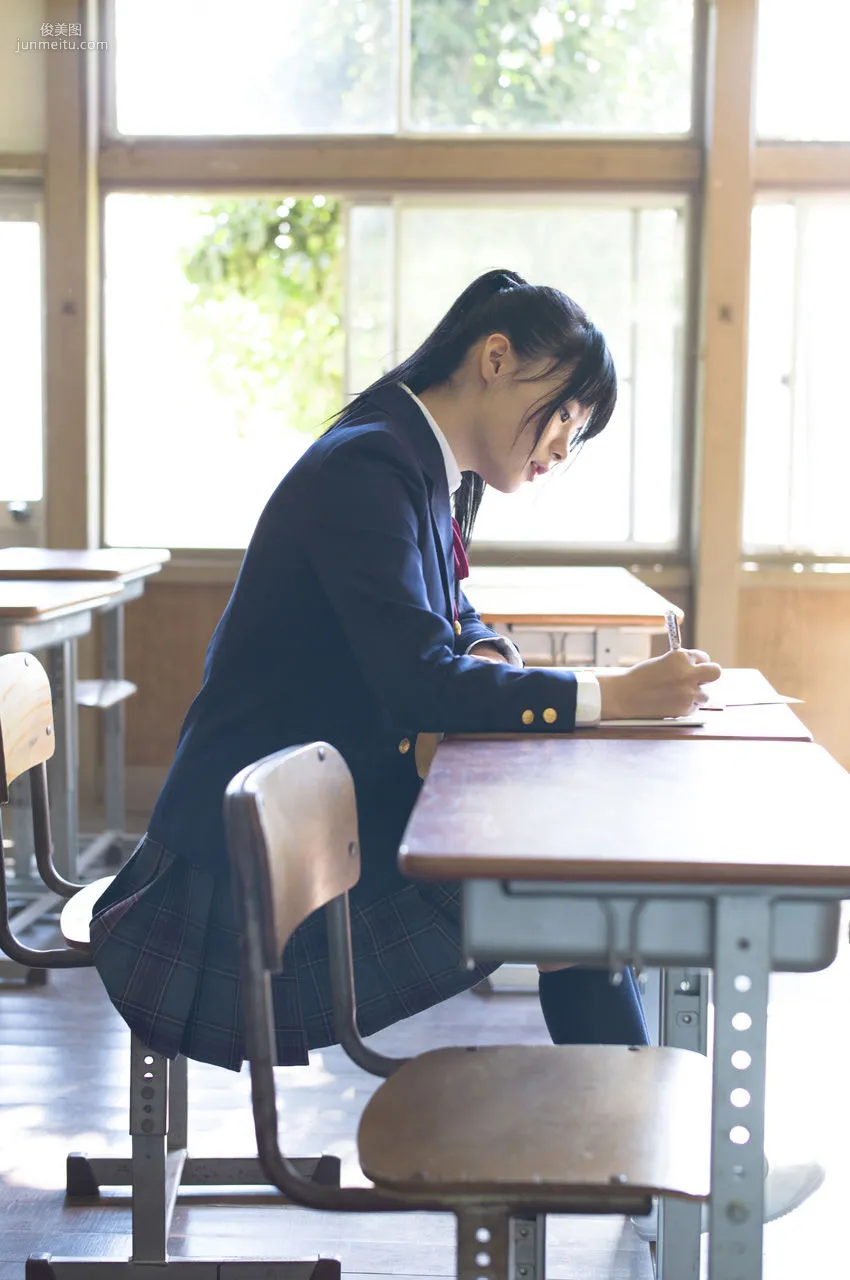 星名美津紀《美少女の制服の中》 [WPB-net] No.151 寫真集 119