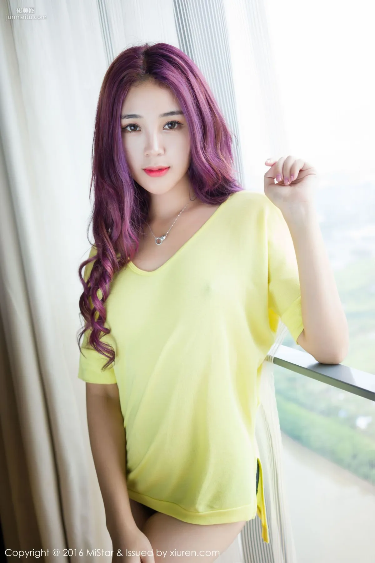CandiceOnly《來自香港的紫色長發美女》 [魅妍社MiStar] Vol.105 寫真集 34