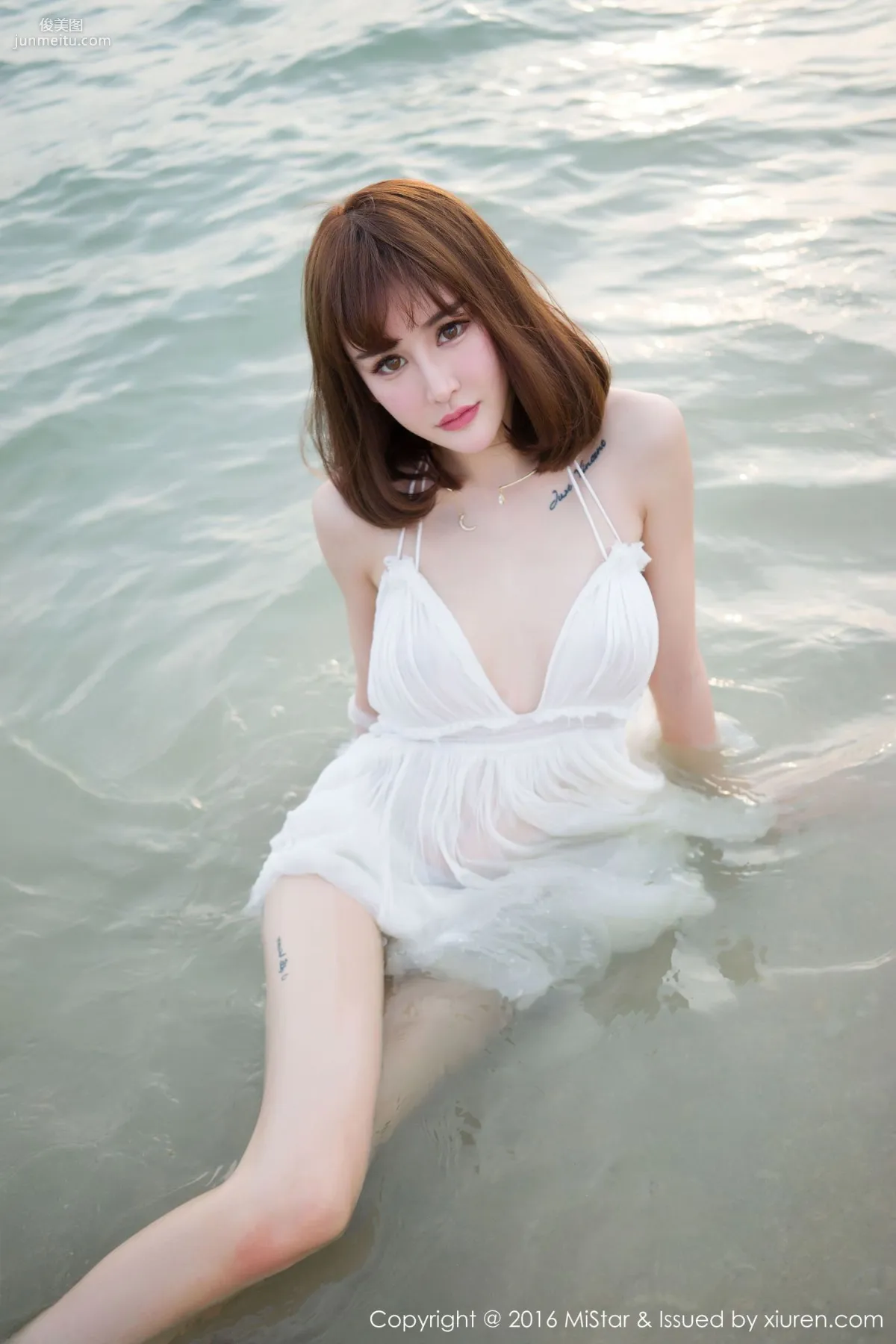 Cheryl青樹《海灘濕身+比基尼》 [魅妍社MiStar] Vol.110 寫真集 19