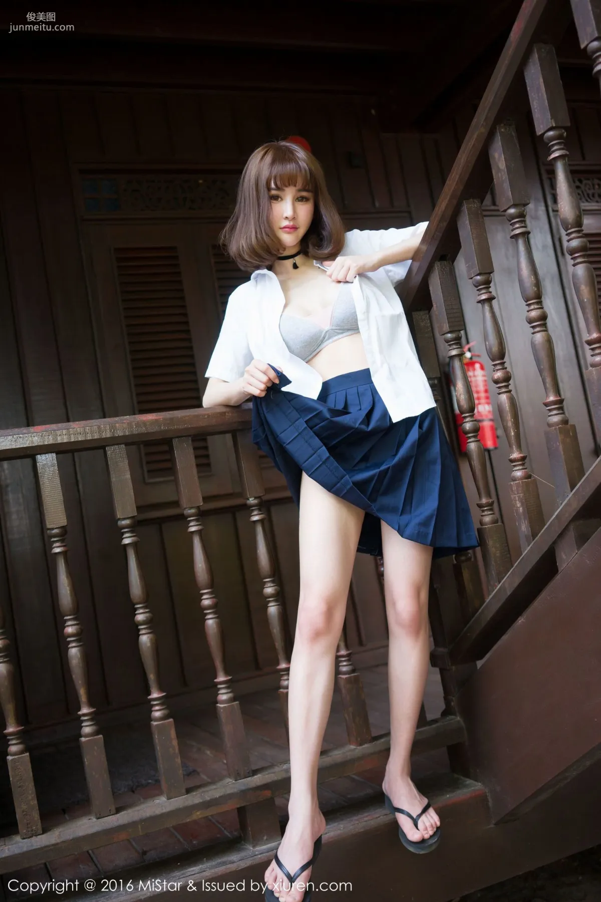 Cheryl青樹《蘭卡威旅拍》比基尼+校服 [魅妍社MiStar] Vol.076 寫真集 34