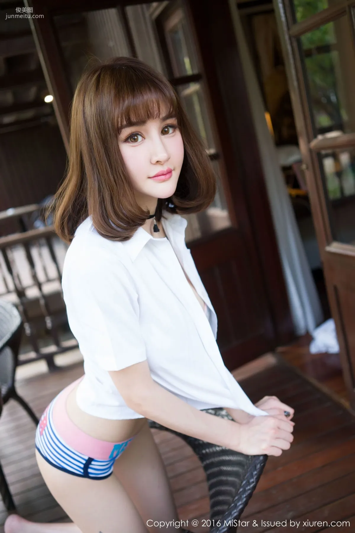 Cheryl青樹《蘭卡威旅拍》比基尼+校服 [魅妍社MiStar] Vol.076 寫真集 44
