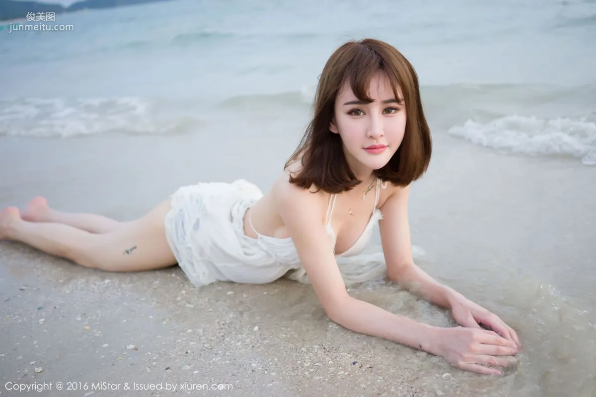 Cheryl青樹《海灘濕身+比基尼》 [魅妍社MiStar] Vol.110 寫真集 28