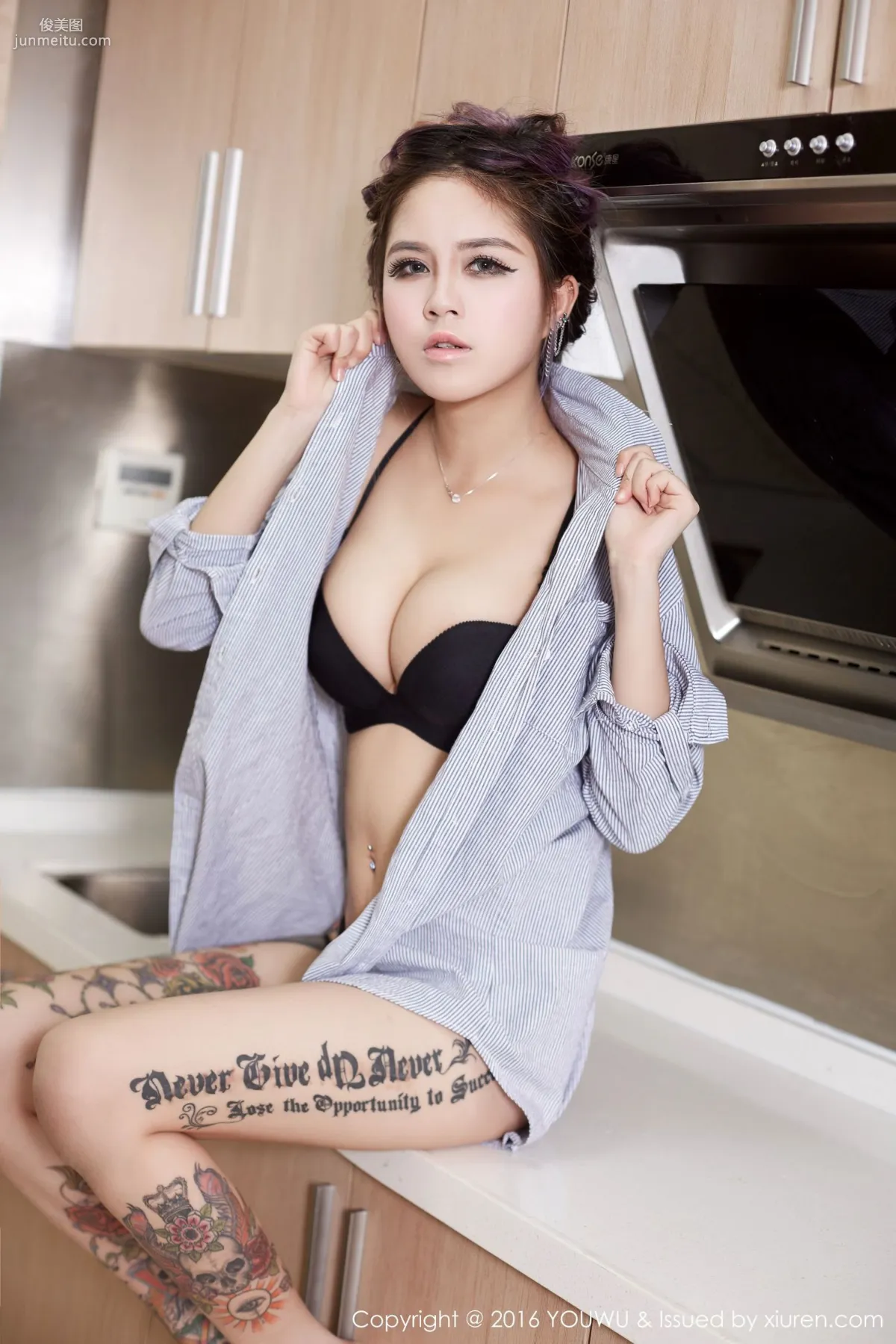 美賢子《精緻靓麗的美女模特》 [尤物館YouWu] Vol.008 寫真集 5