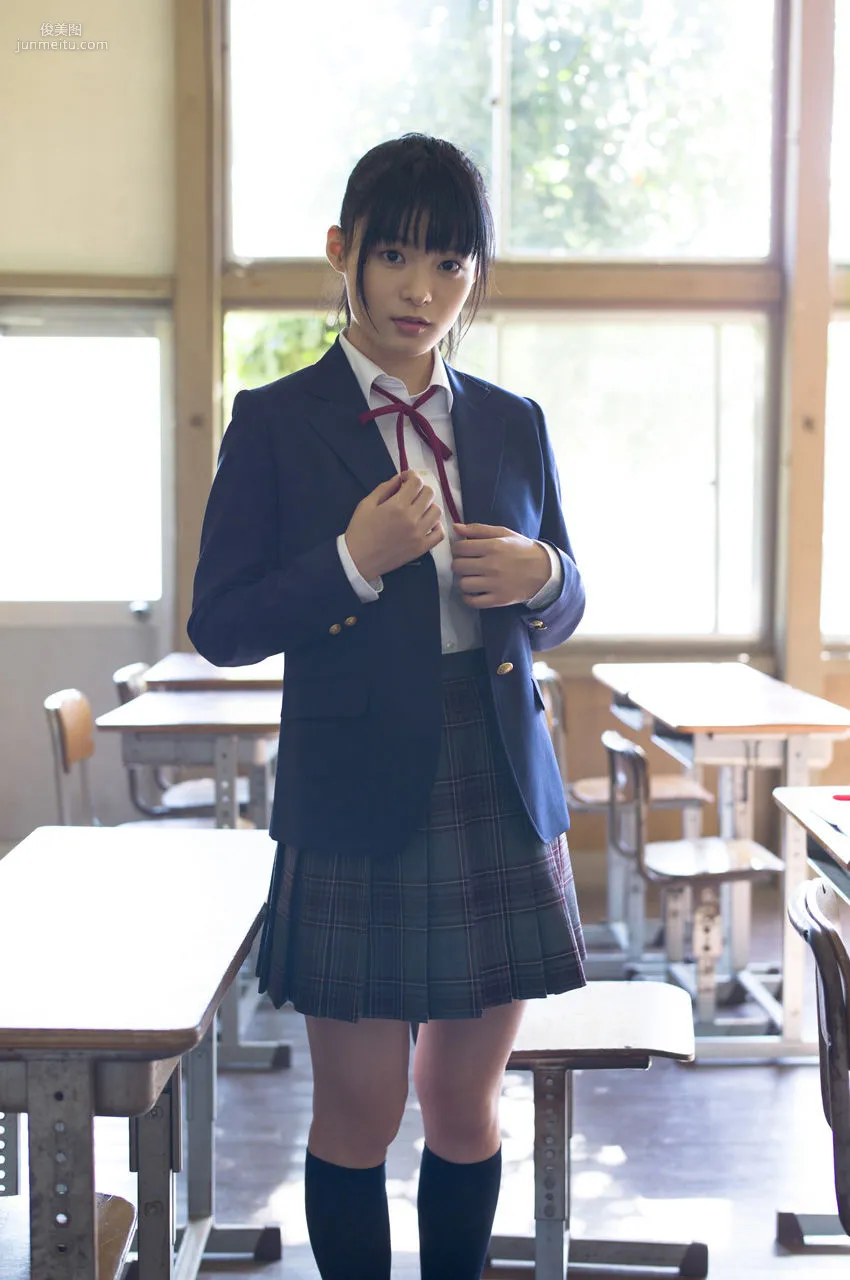 星名美津紀《美少女の制服の中》 [WPB-net] No.151 寫真集 121