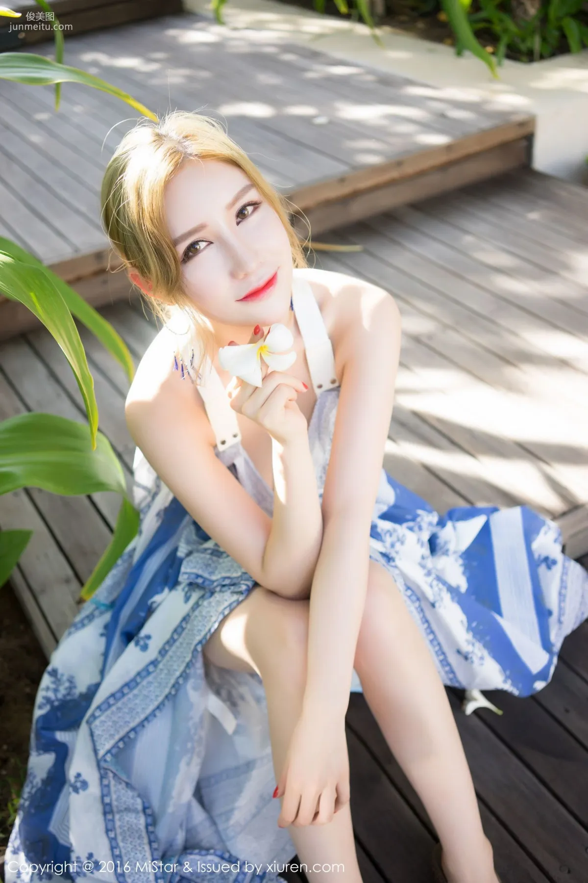 于姬Una《2套長裙+2套泳裝》 [魅妍社MiStar] Vol.117 寫真集 20