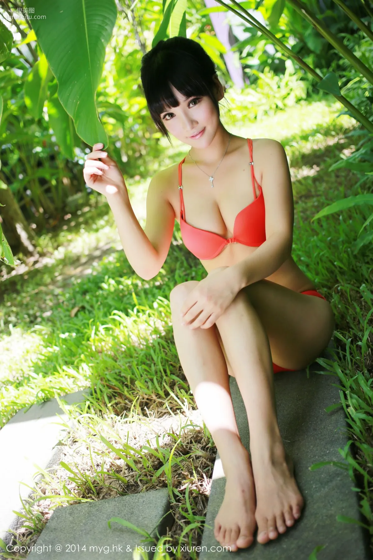 妮兒Bluelabel《性感内衣+比基尼》 [美媛館MyGirl] Vol.021 寫真集 50