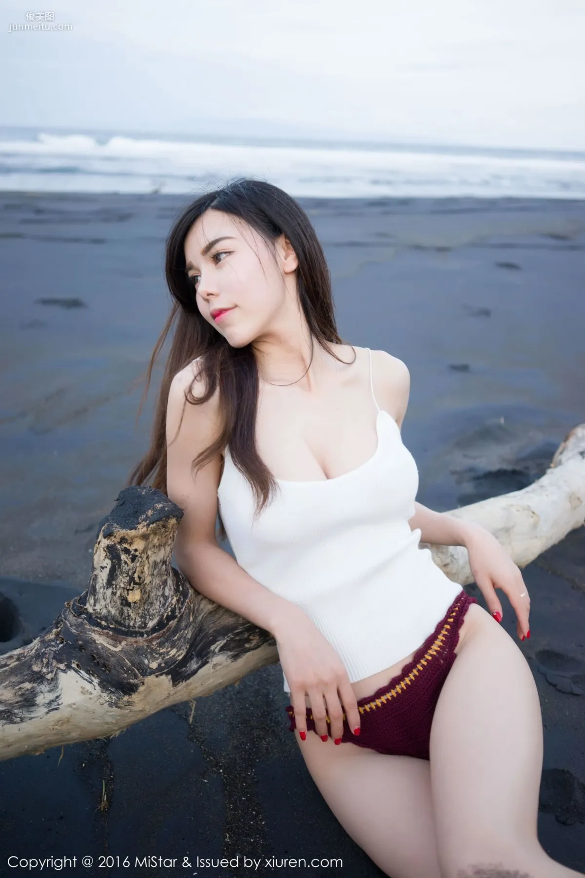沈佳熹《海邊小背心+比基尼》 [魅妍社MiStar] Vol.125 寫真集 13