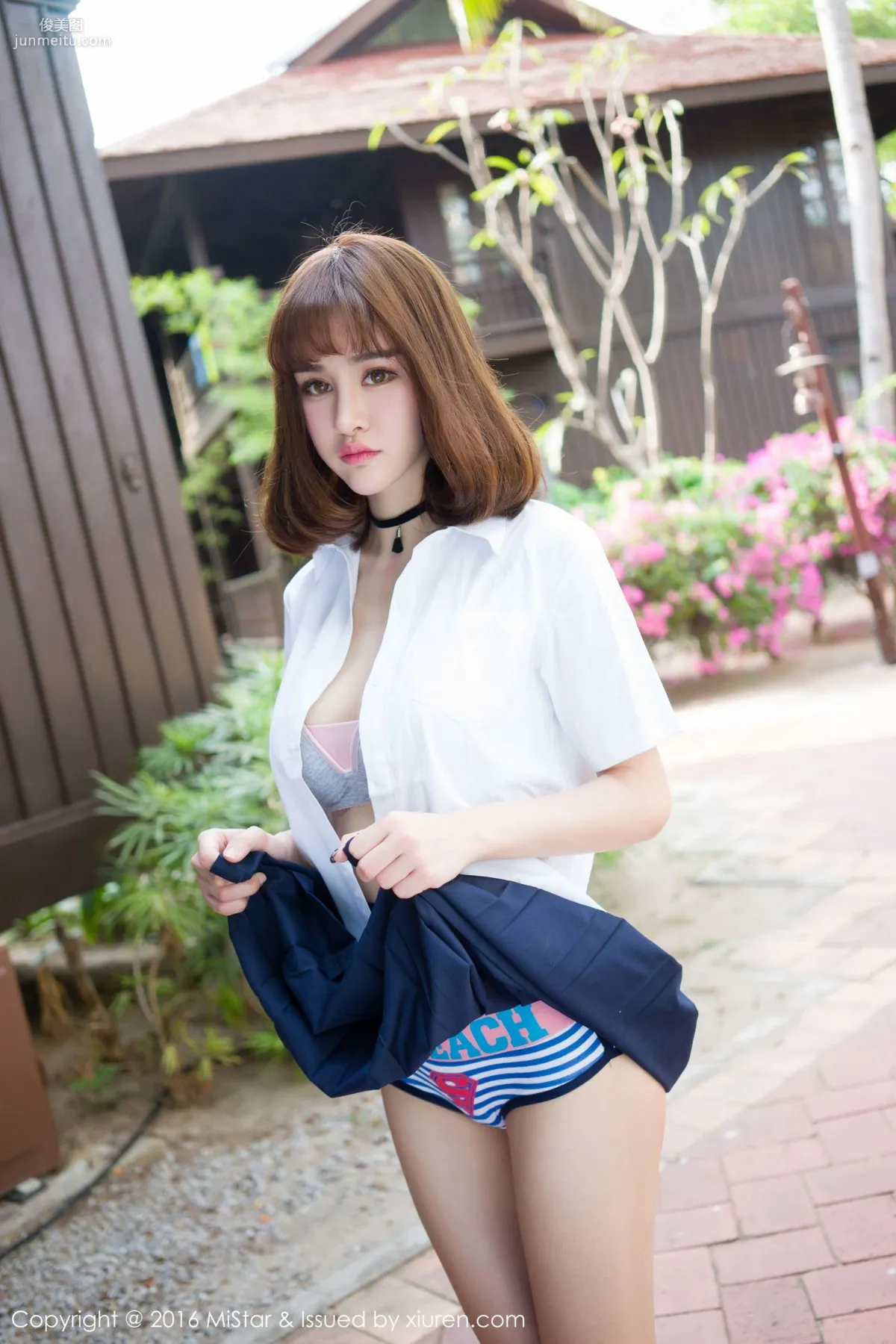Cheryl青樹《蘭卡威旅拍》比基尼+校服 [魅妍社MiStar] Vol.076 寫真集 36