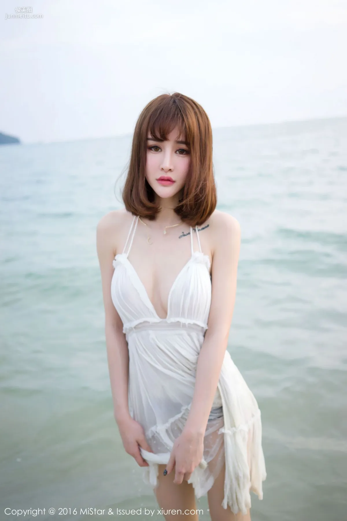 Cheryl青樹《海灘濕身+比基尼》 [魅妍社MiStar] Vol.110 寫真集 22