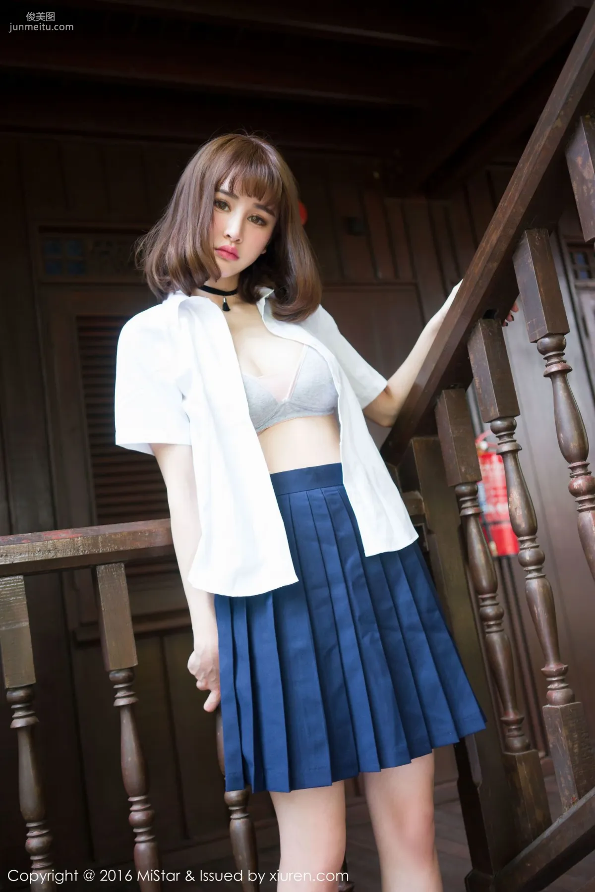 Cheryl青樹《蘭卡威旅拍》比基尼+校服 [魅妍社MiStar] Vol.076 寫真集 30