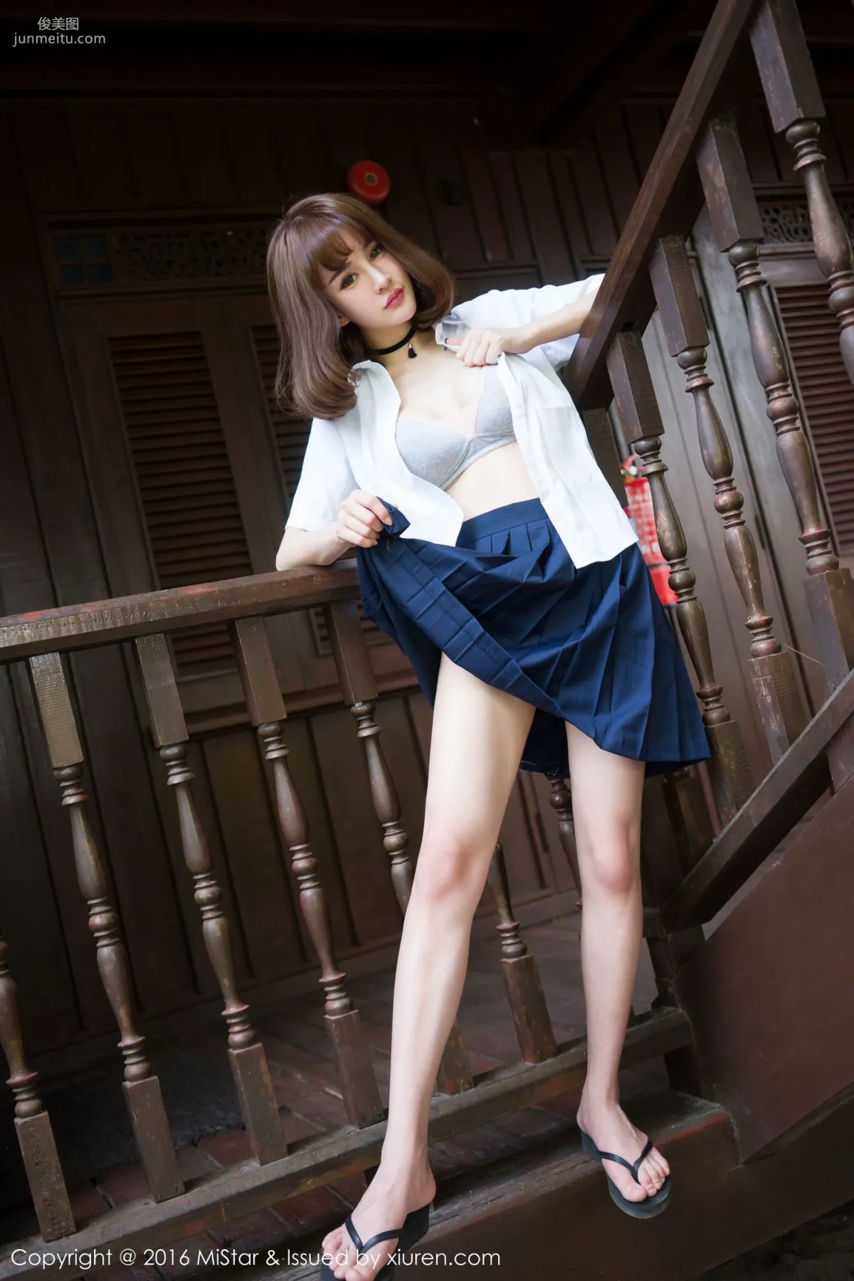 Cheryl青樹《蘭卡威旅拍》比基尼+校服 [魅妍社MiStar] Vol.076 寫真集 33