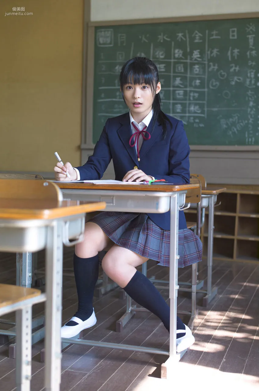 星名美津紀《美少女の制服の中》 [WPB-net] No.151 寫真集 118