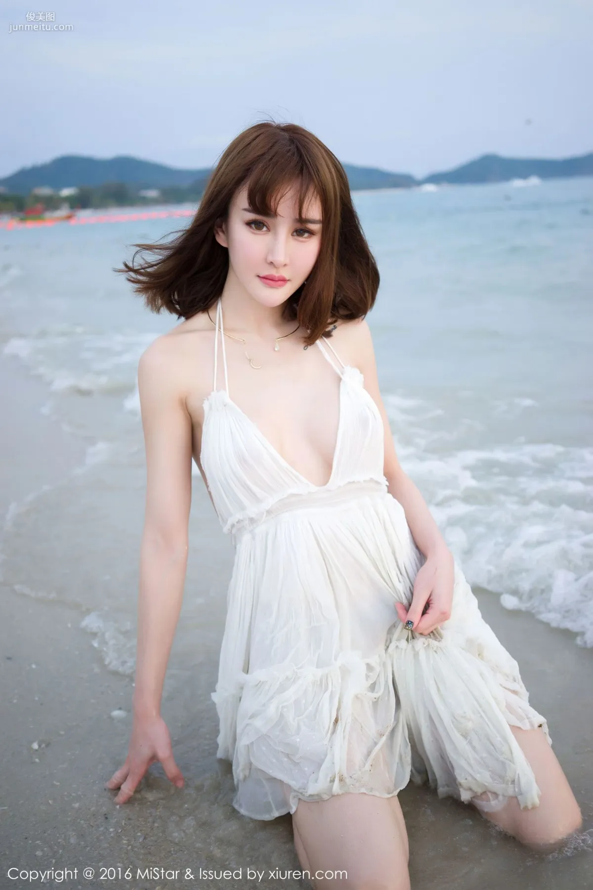 Cheryl青樹《海灘濕身+比基尼》 [魅妍社MiStar] Vol.110 寫真集 31