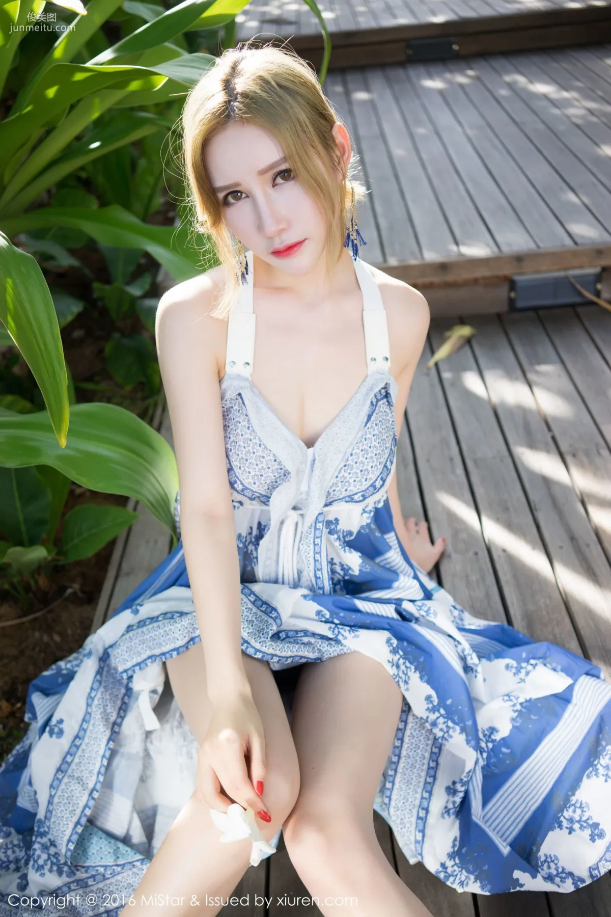 于姬Una《2套長裙+2套泳裝》 [魅妍社MiStar] Vol.117 寫真集 22