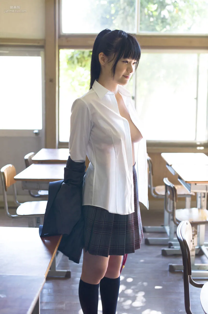 星名美津紀《美少女の制服の中》 [WPB-net] No.151 寫真集 122
