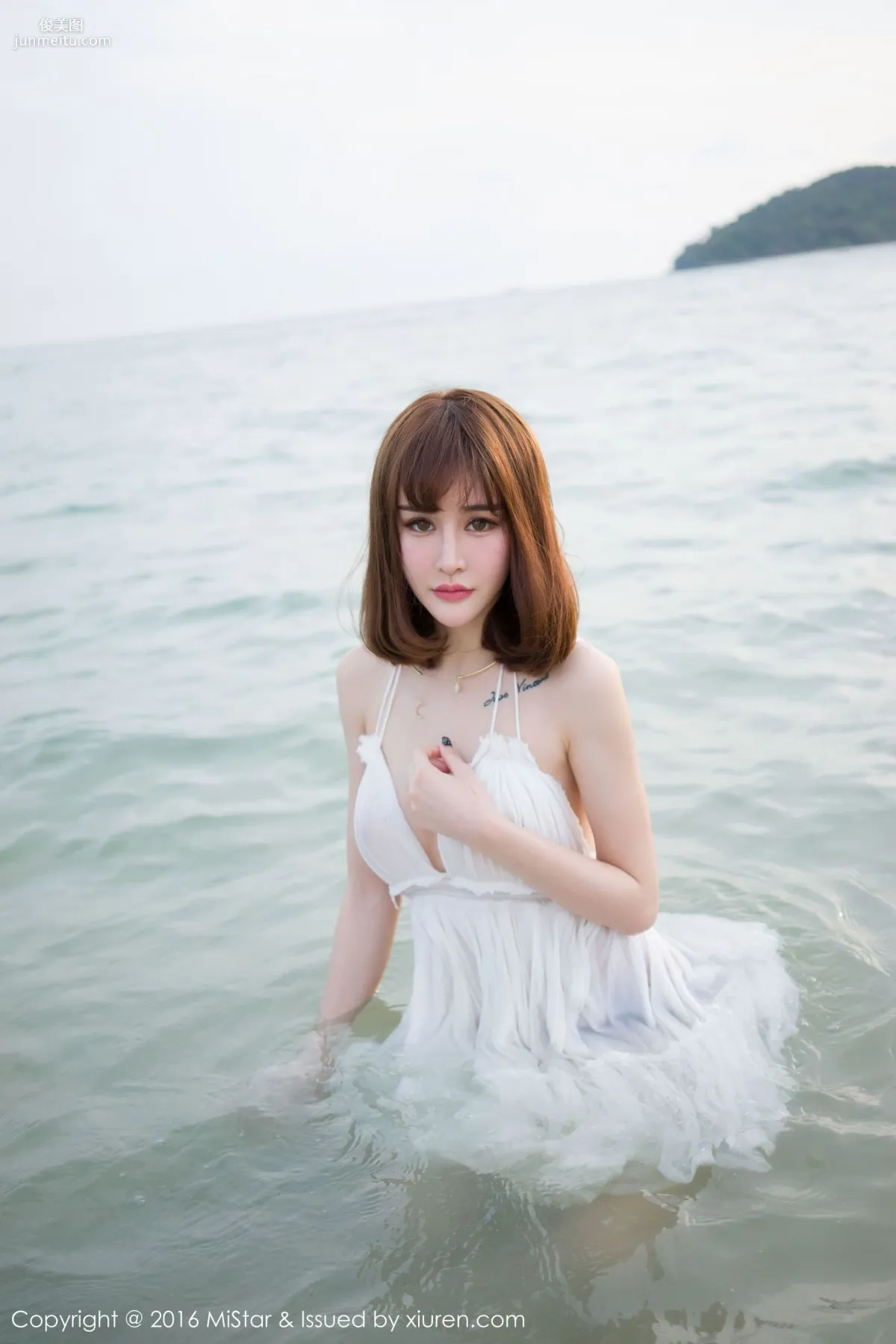 Cheryl青樹《海灘濕身+比基尼》 [魅妍社MiStar] Vol.110 寫真集 16