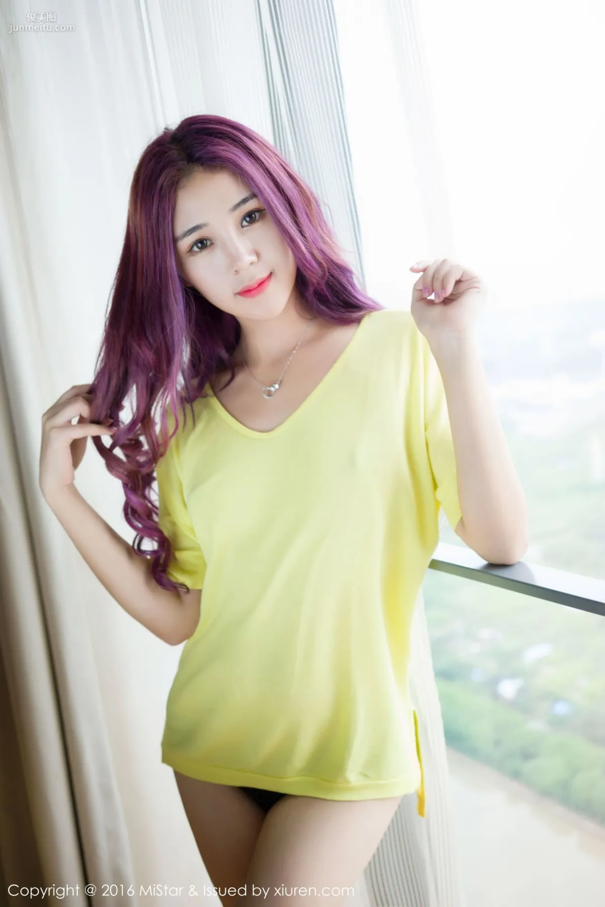 CandiceOnly《來自香港的紫色長發美女》 [魅妍社MiStar] Vol.105 寫真集 33