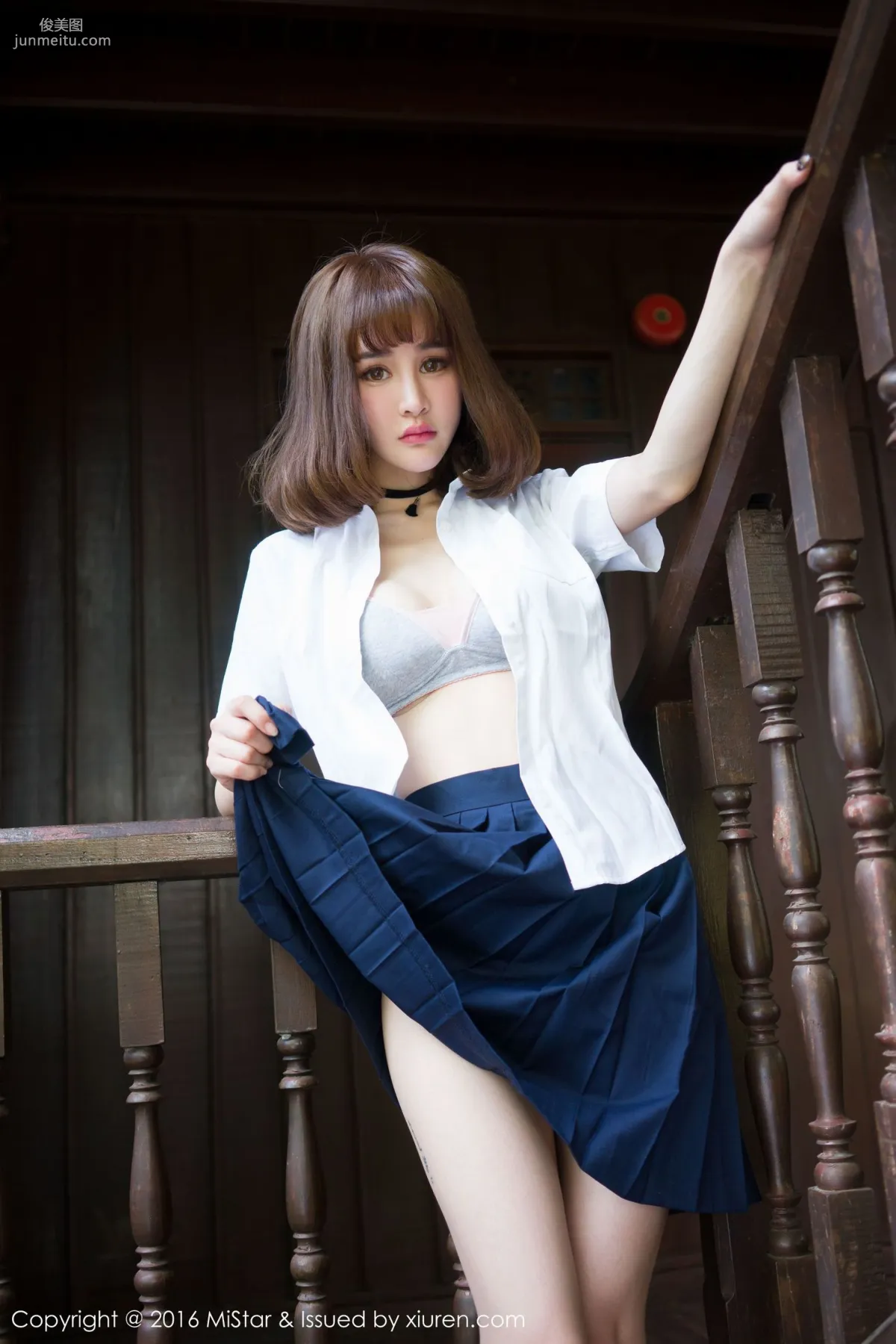 Cheryl青樹《蘭卡威旅拍》比基尼+校服 [魅妍社MiStar] Vol.076 寫真集 31