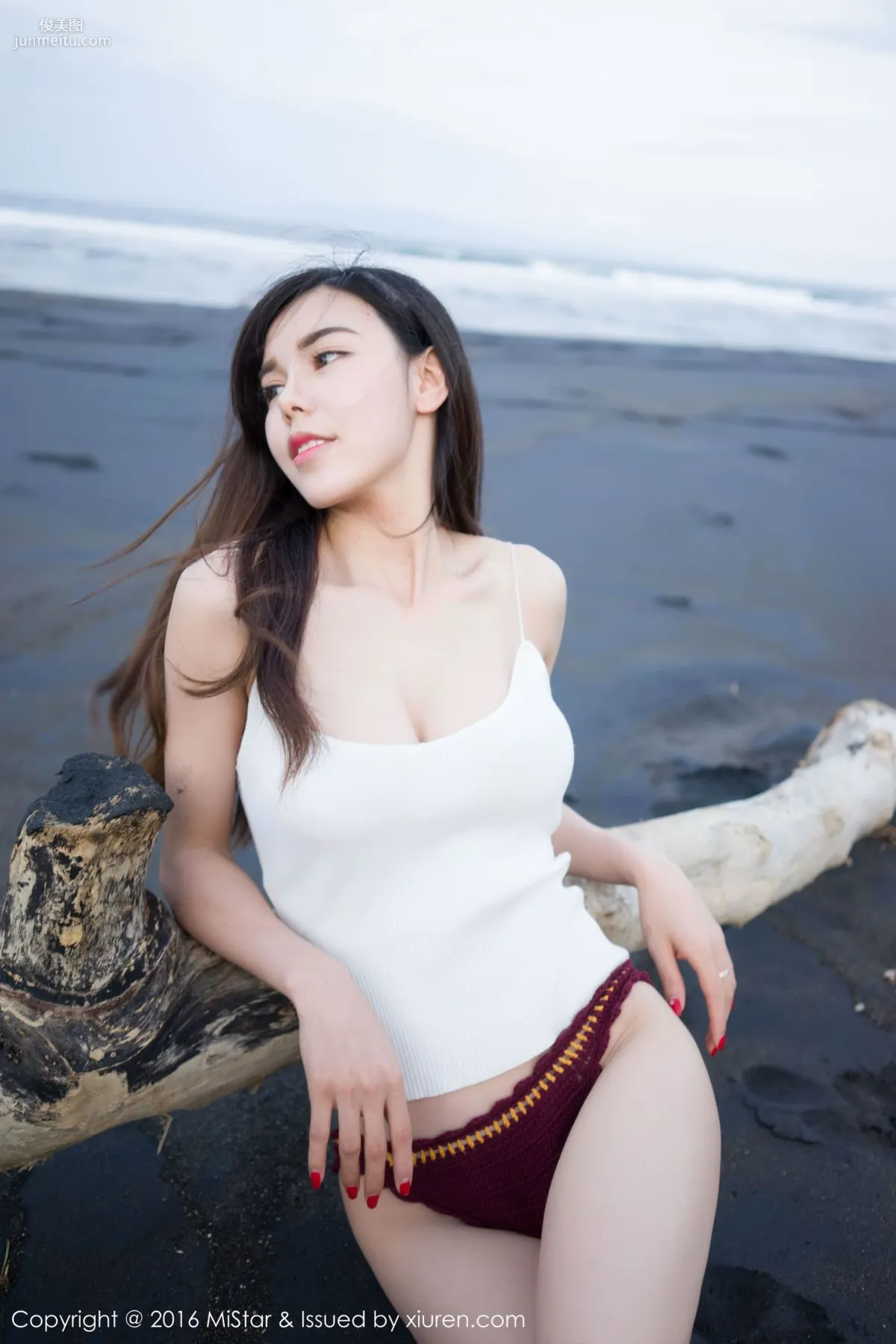 沈佳熹《海邊小背心+比基尼》 [魅妍社MiStar] Vol.125 寫真集 12