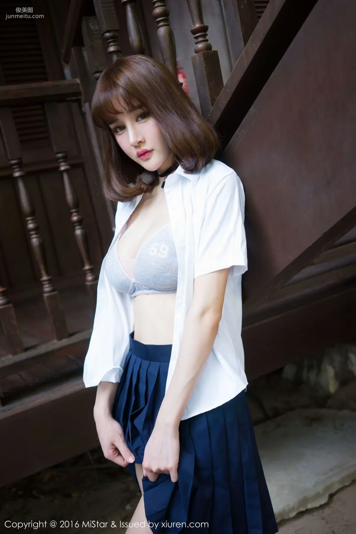Cheryl青樹《蘭卡威旅拍》比基尼+校服 [魅妍社MiStar] Vol.076 寫真集 28