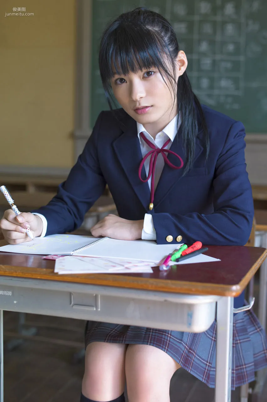 星名美津紀《美少女の制服の中》 [WPB-net] No.151 寫真集 117