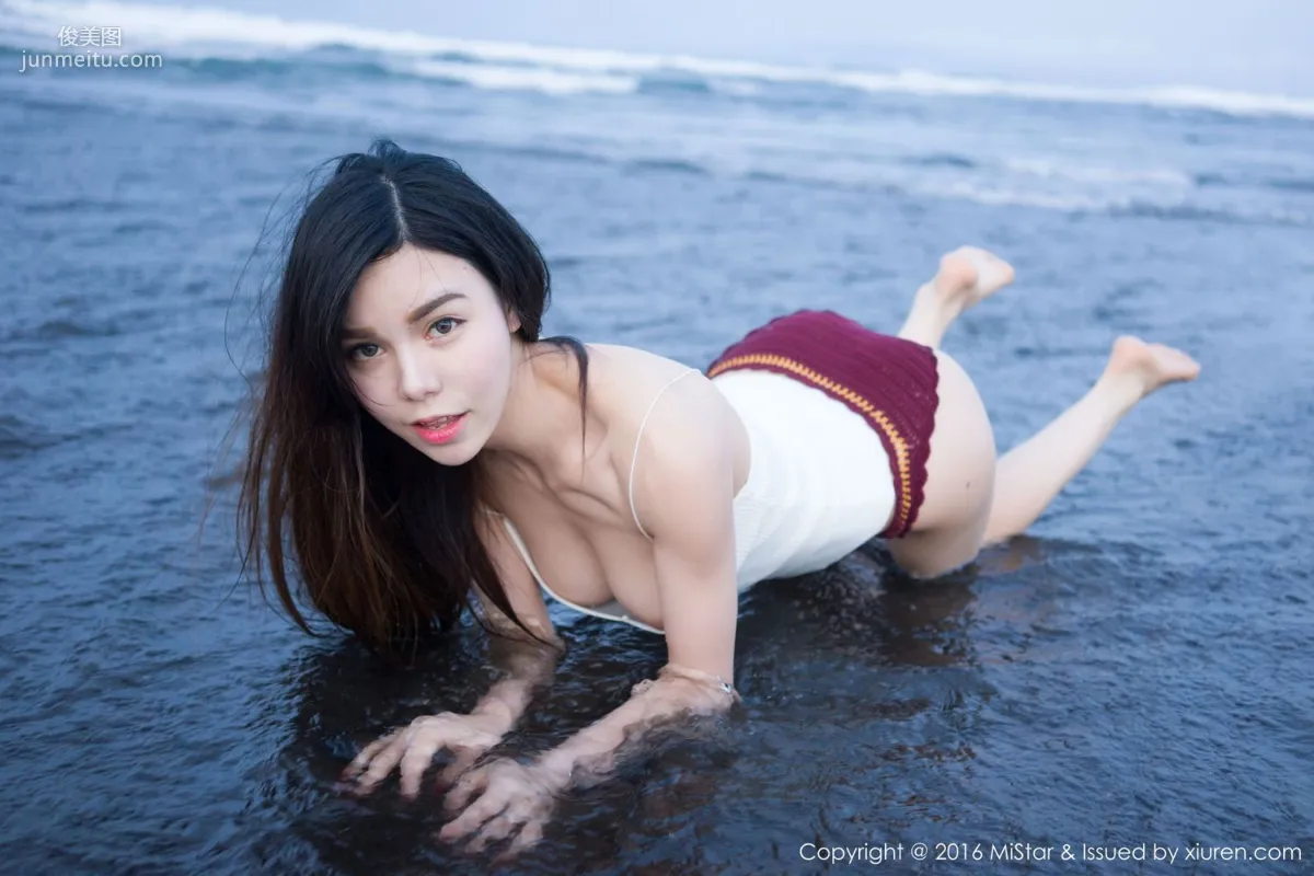 沈佳熹《海邊小背心+比基尼》 [魅妍社MiStar] Vol.125 寫真集 33