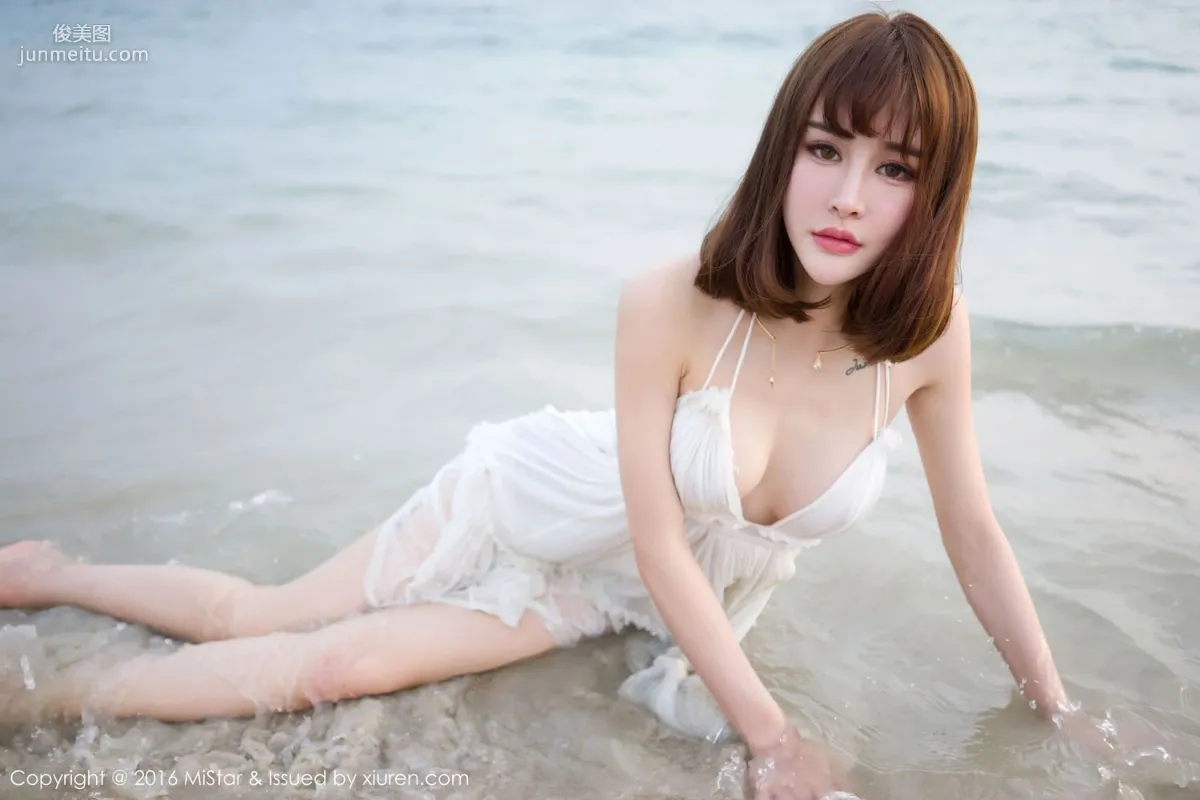 Cheryl青樹《海灘濕身+比基尼》 [魅妍社MiStar] Vol.110 寫真集 26