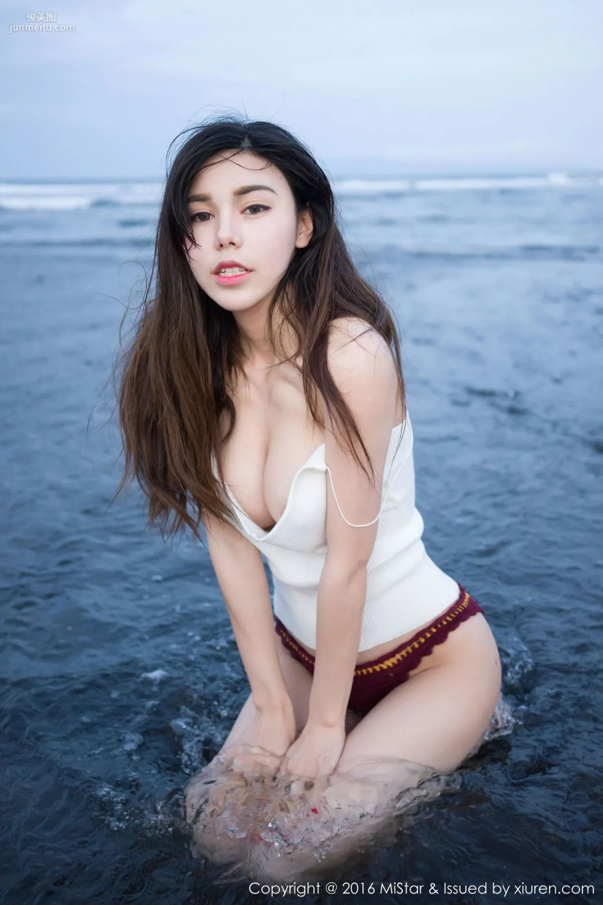 沈佳熹《海邊小背心+比基尼》 [魅妍社MiStar] Vol.125 寫真集 28