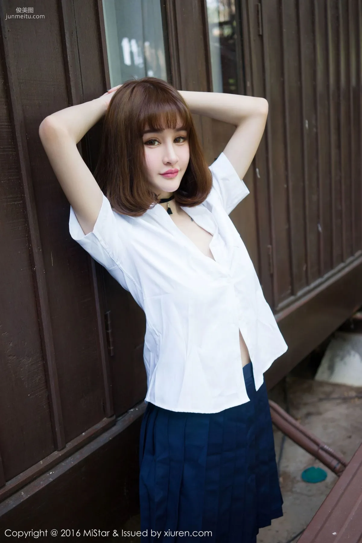 Cheryl青樹《蘭卡威旅拍》比基尼+校服 [魅妍社MiStar] Vol.076 寫真集 21