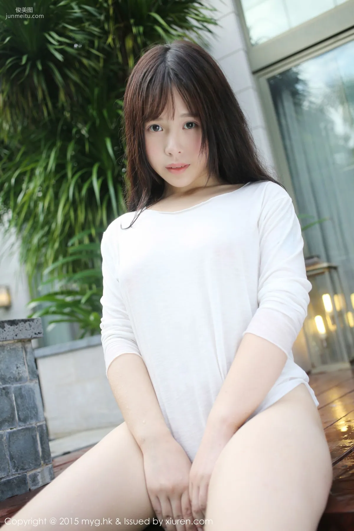 Evelyn艾莉《泳池濕身》 [美媛館MyGirl] Vol.180 寫真集 28