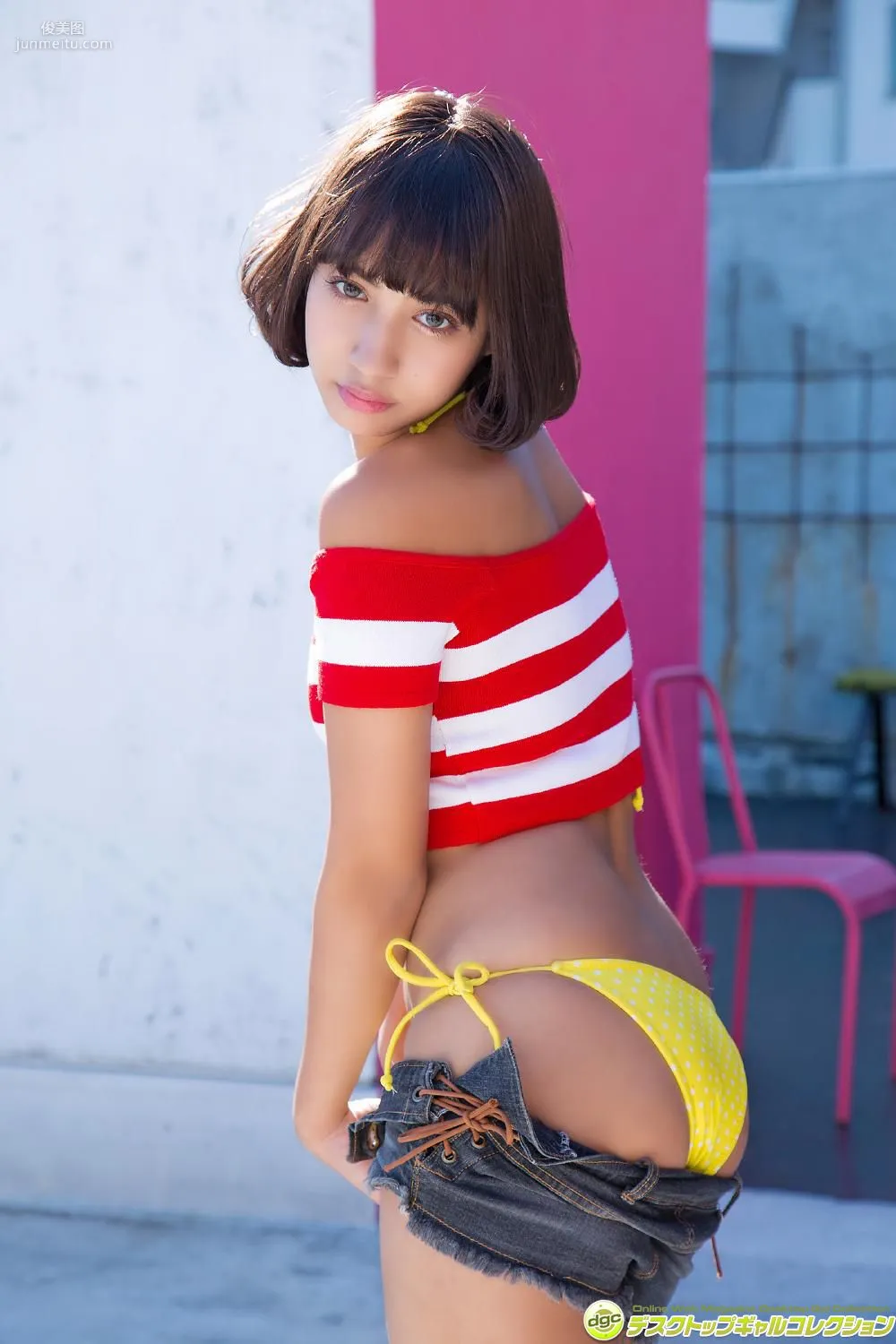 牧野紗弓《「D-girls2016」選抜メンバーのハーフ美女》 [DGC] 写真集2